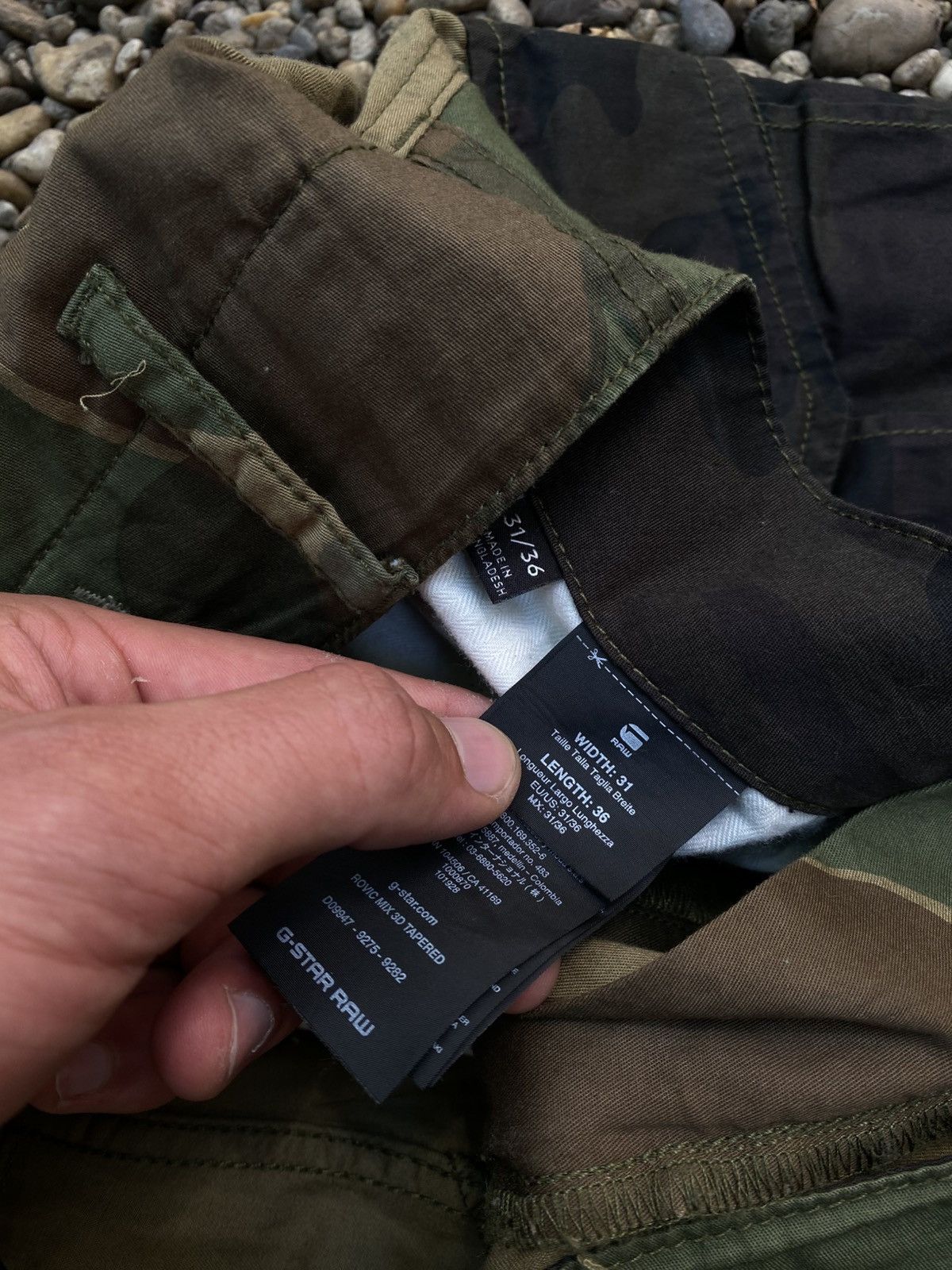 G-Star G-Star Cargo Camo Pants Size US 31 - 7 Thumbnail