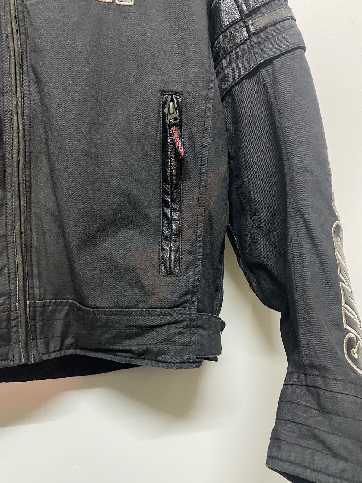 The Simpsons SIMPSON Motorcycle Riders Racer Jacket Patches Size US L / EU 52-54 / 3 - 14 Thumbnail