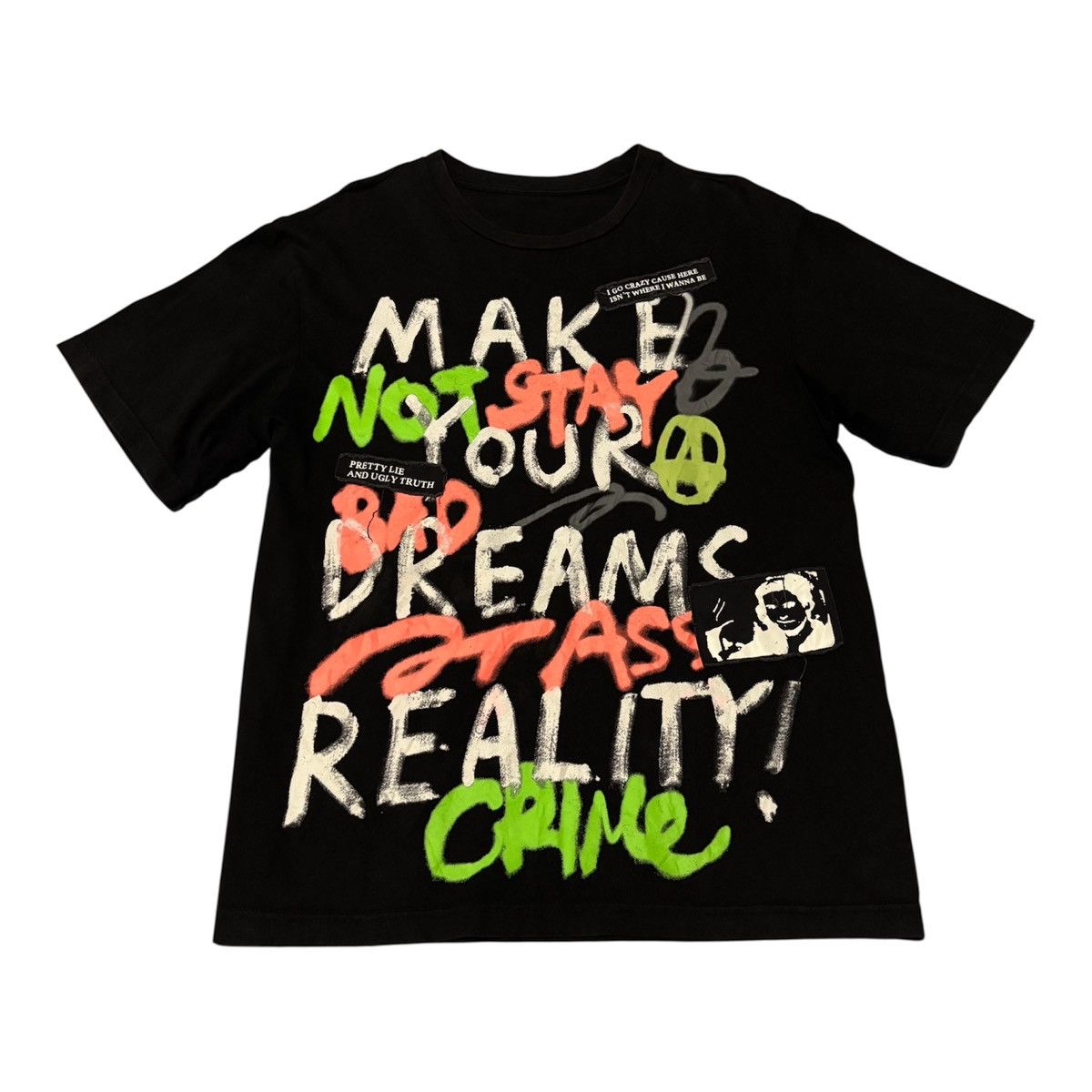 Japanese Brand Nice Design Graphics Punk Tee Shirts Size US M / EU 48-50 / 2 - 1 Thumbnail