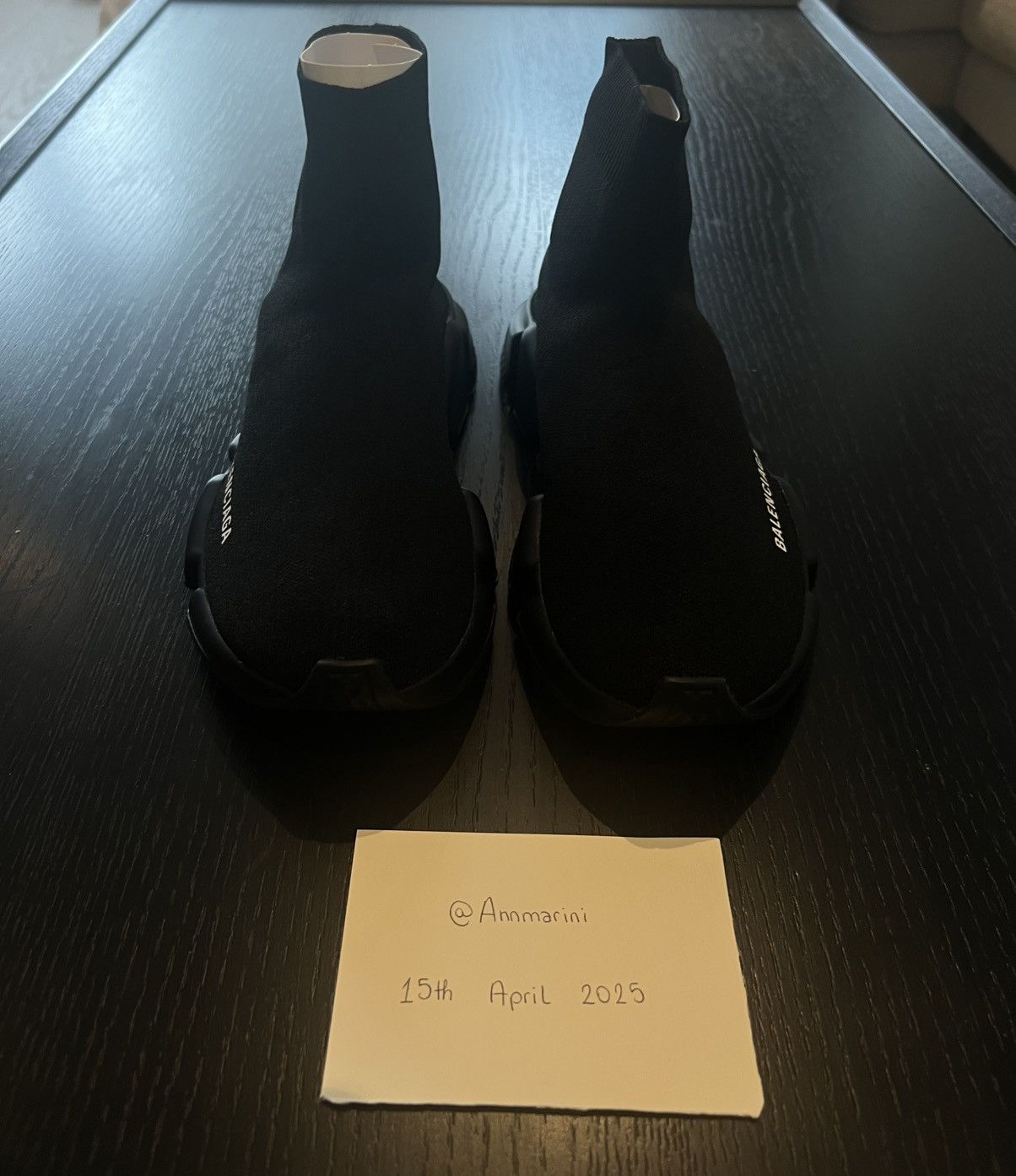 Balenciaga Women’s Speed Recycled Knit in black Size US 9 / IT 39 - 2 Thumbnail