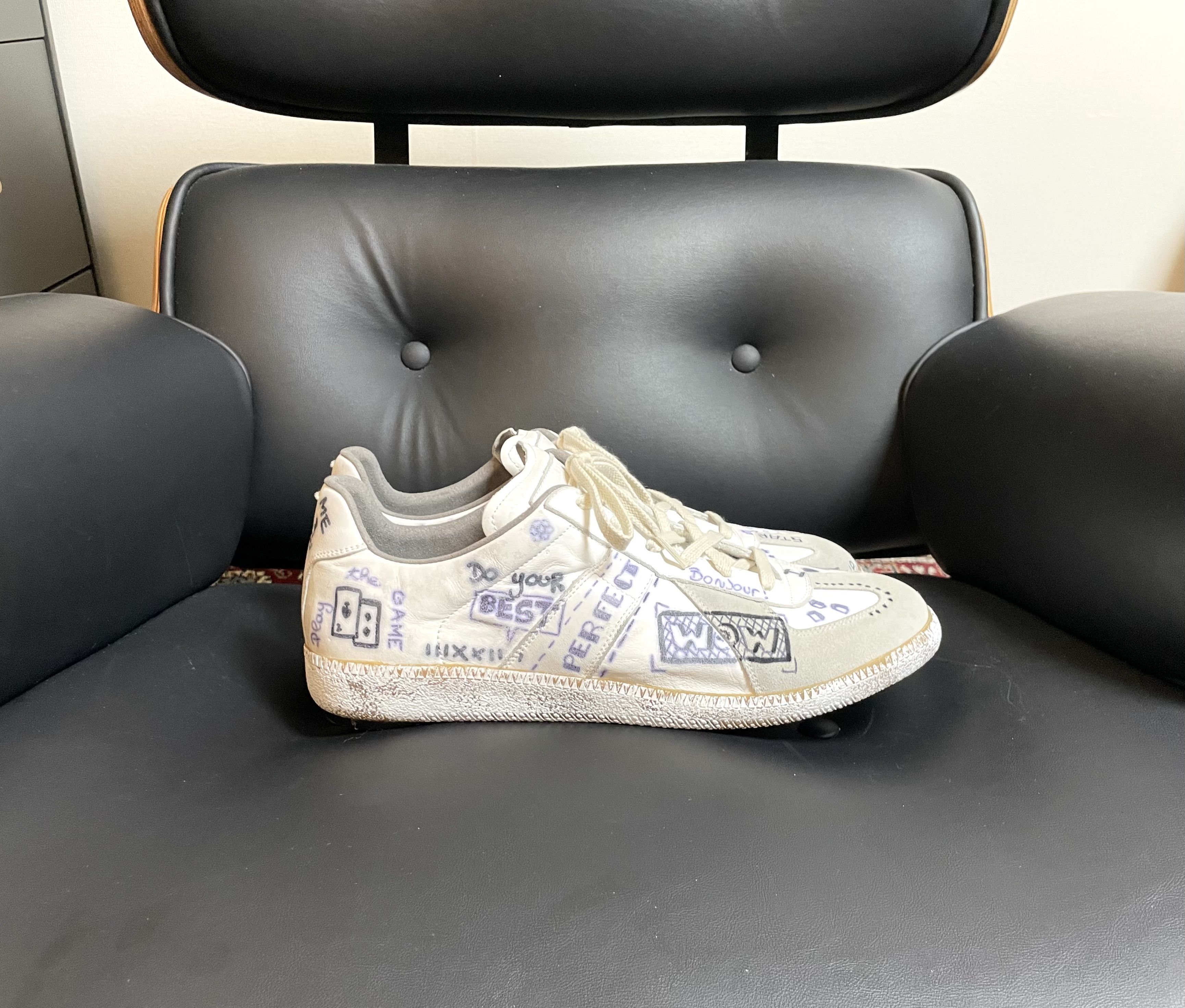 Maison Margiela Maison Margiela GAT (Graffiti 2020) Size US 10.5 / EU 43-44 - 6 Thumbnail
