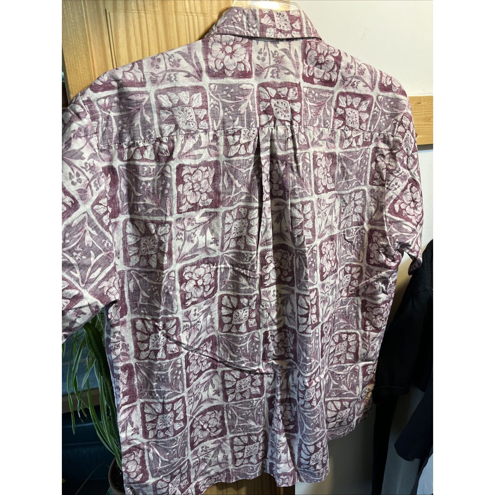 Tori Richard Tori Richard Vintage Mens L Red Floral Cotton Hawaiian Shirt Size US L / EU 52-54 / 3 - 9 Thumbnail