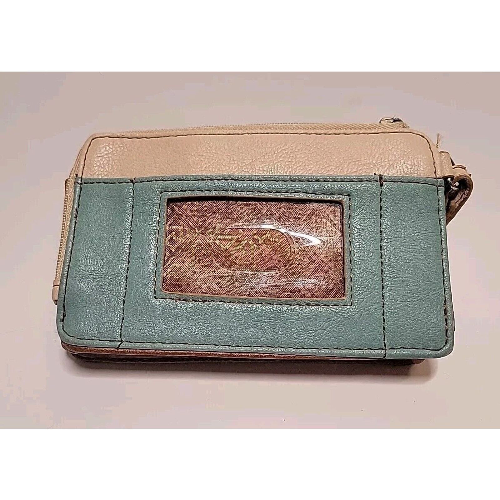 Fossil Vintage RELIC Fossil Zip Snap ID Wristlet Pebbled Leather Size ONE SIZE - 3 Thumbnail