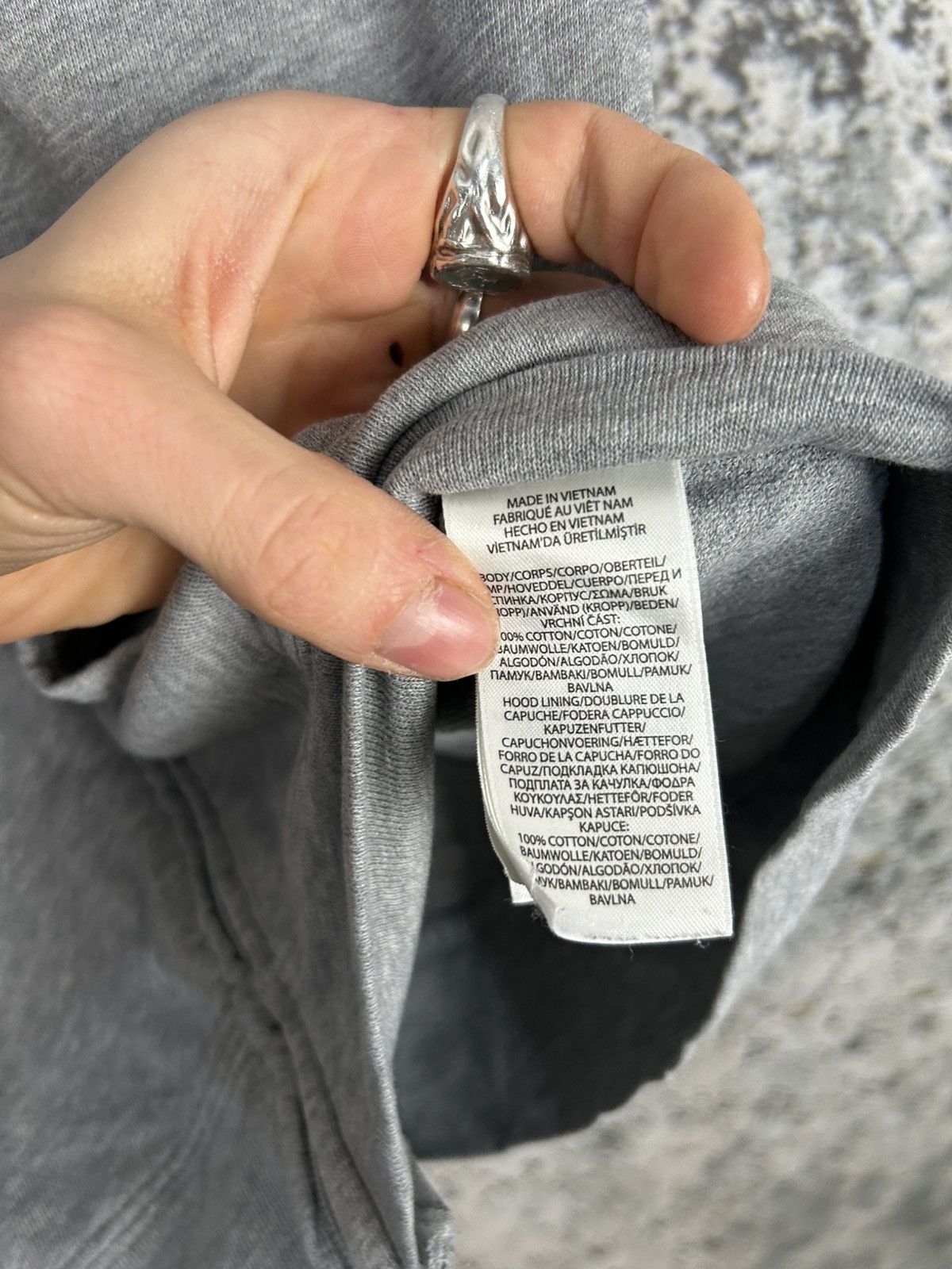 Polo Ralph Lauren Polo Ralph Lauren Zip Grey Hoodie Premium Streetwear Size US S / EU 44-46 / 1 - 7 Thumbnail