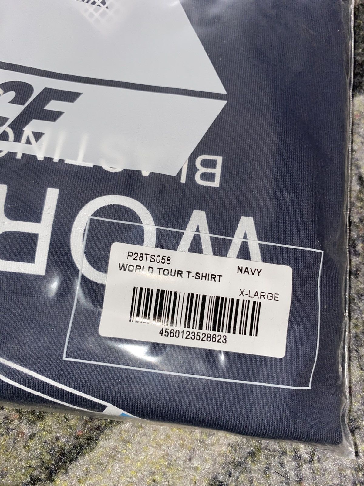 Palace Palace World Tour T-Shirt (SS25) Navy Size US XL / EU 56 / 4 - 3 Thumbnail