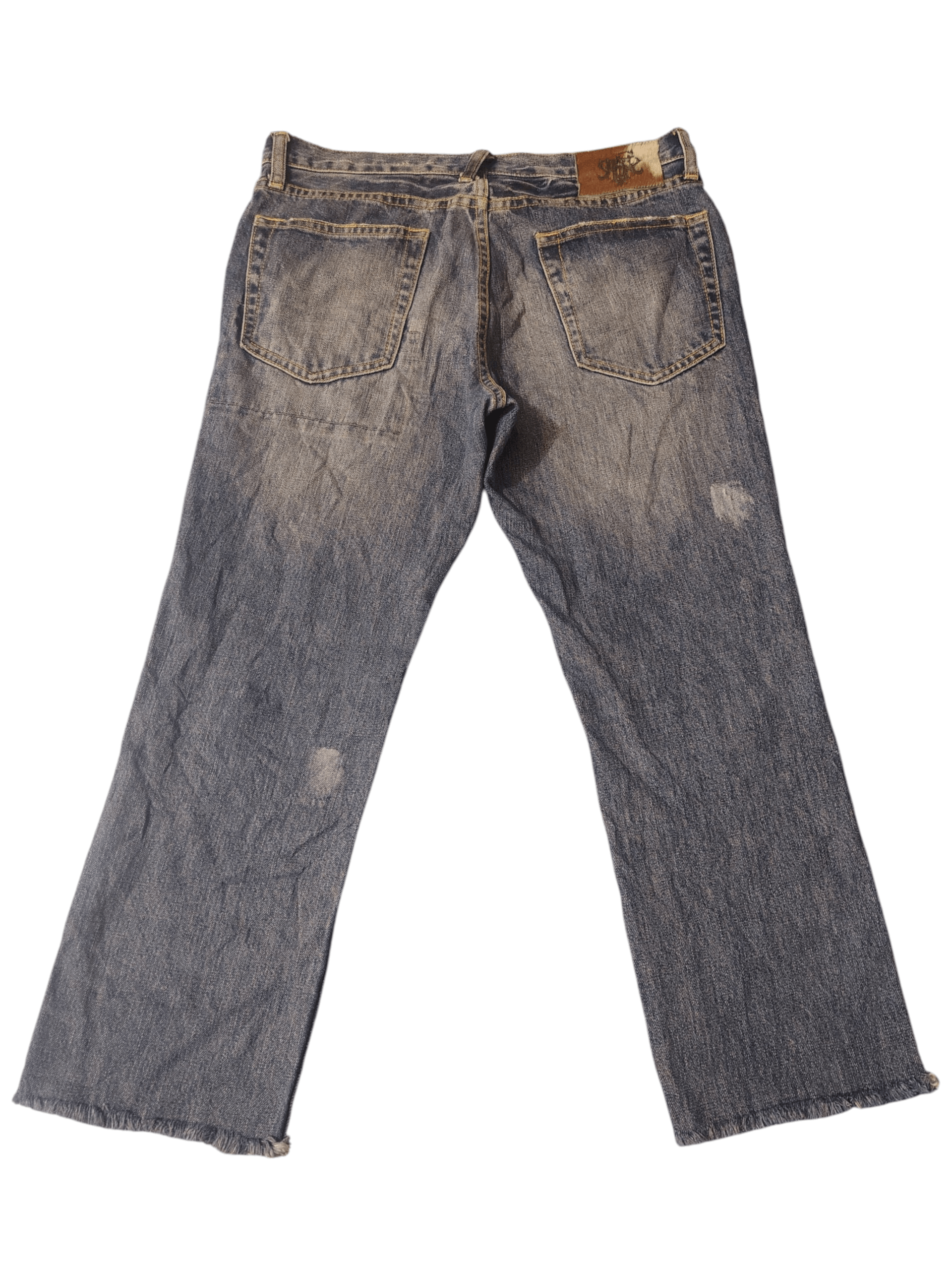 PPFM Japanese PPFM Distressed Jeans Size US 31 - 2 Thumbnail
