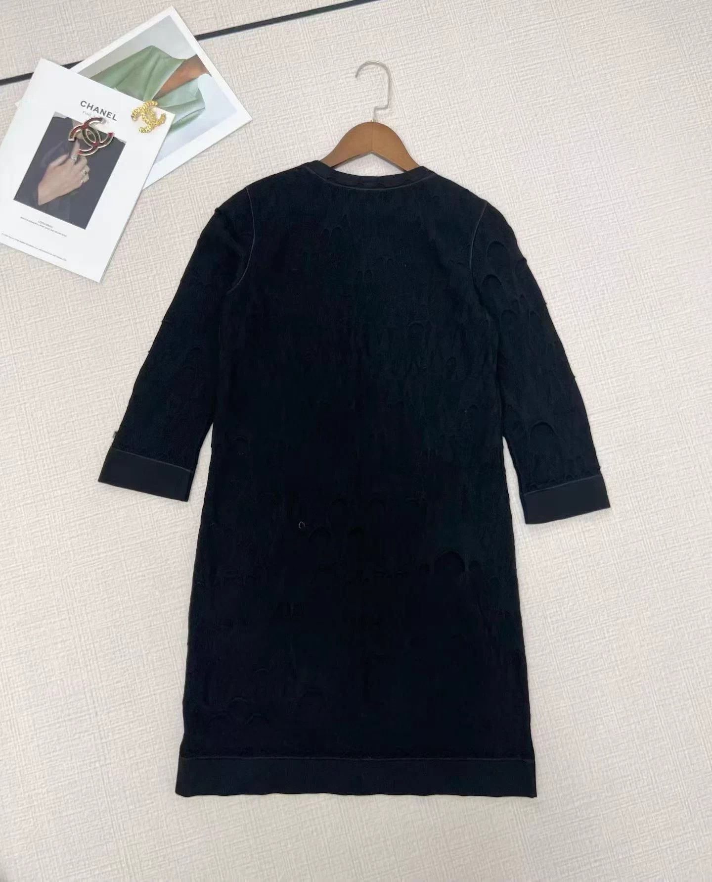 Chanel Chanel knit 3/4 sleeve top FR34 AD716 sale Size XS / US 0-2 / IT 36-38 - 4 Thumbnail