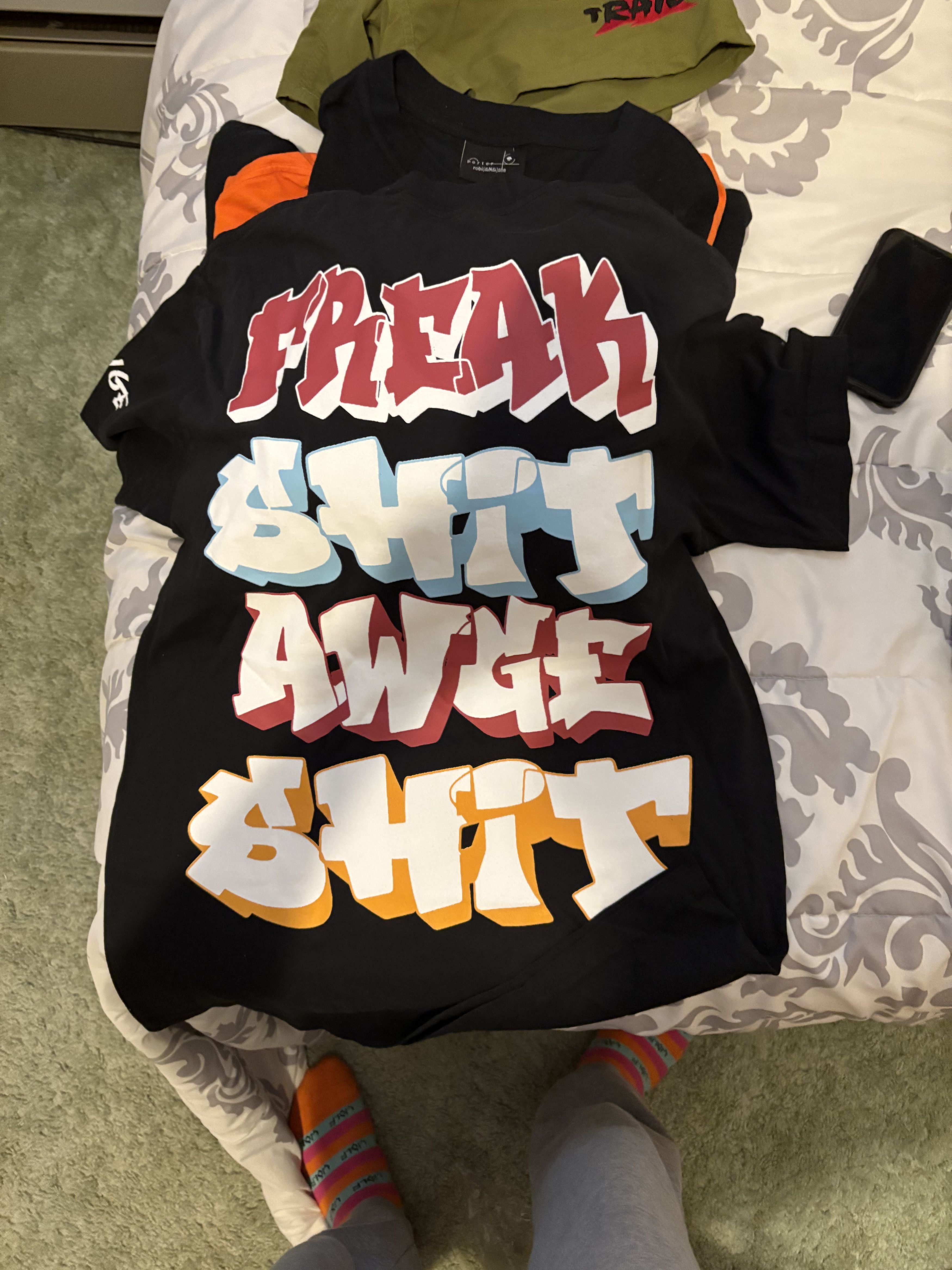 A$AP Rocky A$AP ROCKY AWGE Rolling Loud Freak Shit Shirt Size US M / EU 48-50 / 2 - 2 Thumbnail