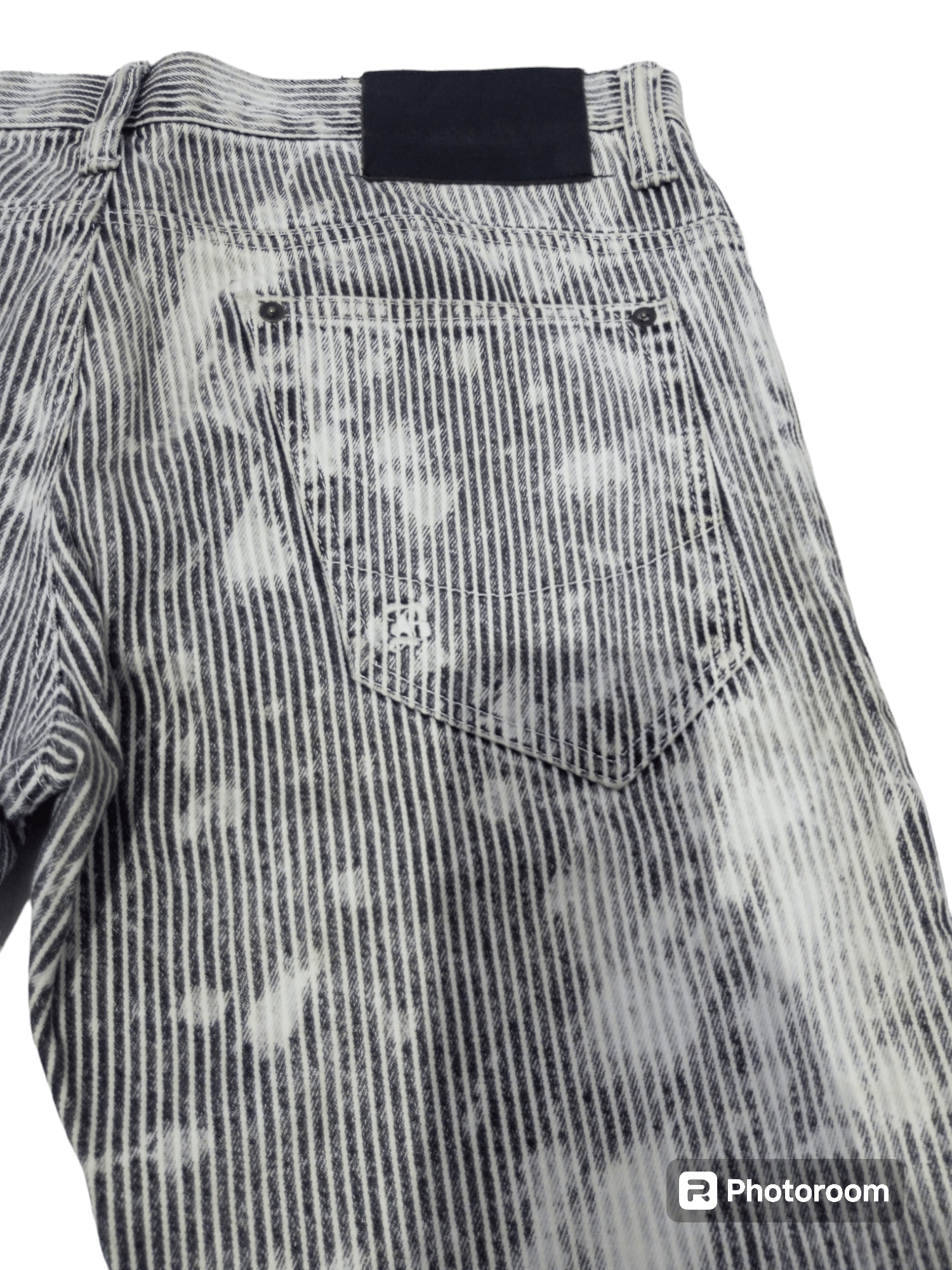 Japanese Brand Vintage japanese brand bagarch flare splashed denim jeans Size US 34 / EU 50 - 8 Thumbnail