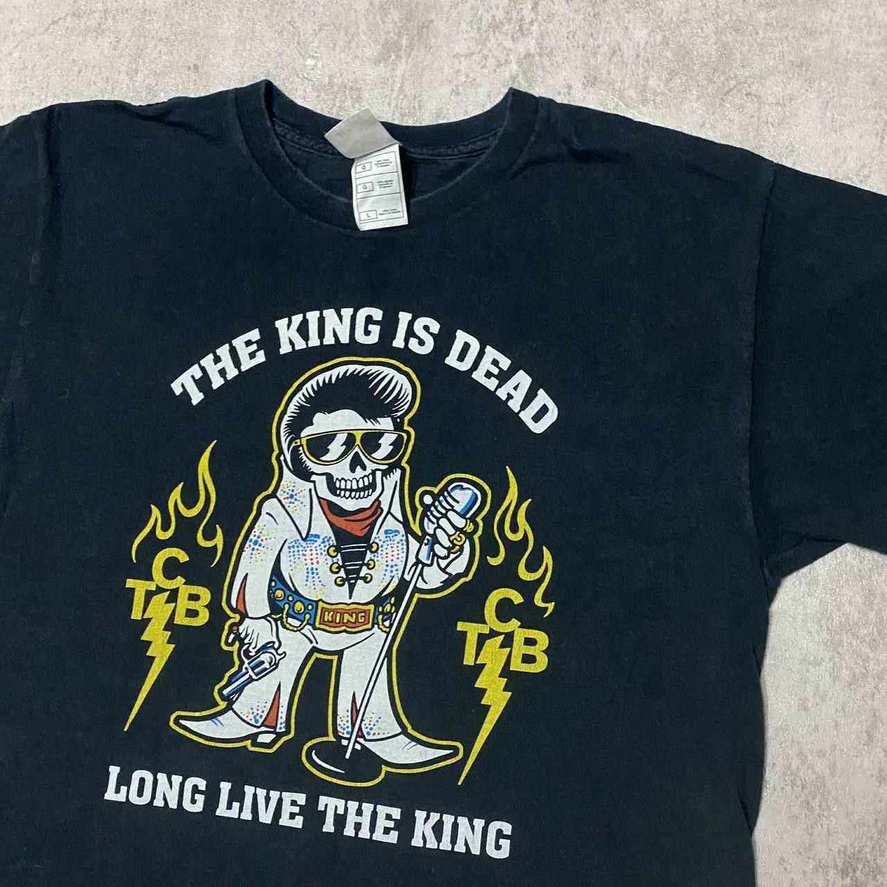 Other Black Elvis Presley graphic tee #rocknroll Size US L / EU 52-54 / 3 - 2 Thumbnail