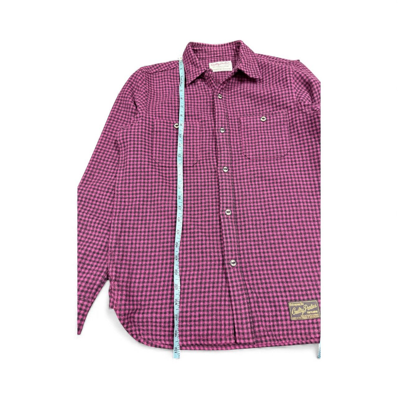Wacko Maria Wacko Maria Guilty Parties Painted Houndstooth Flannel Red Size US M / EU 48-50 / 2 - 13 Thumbnail