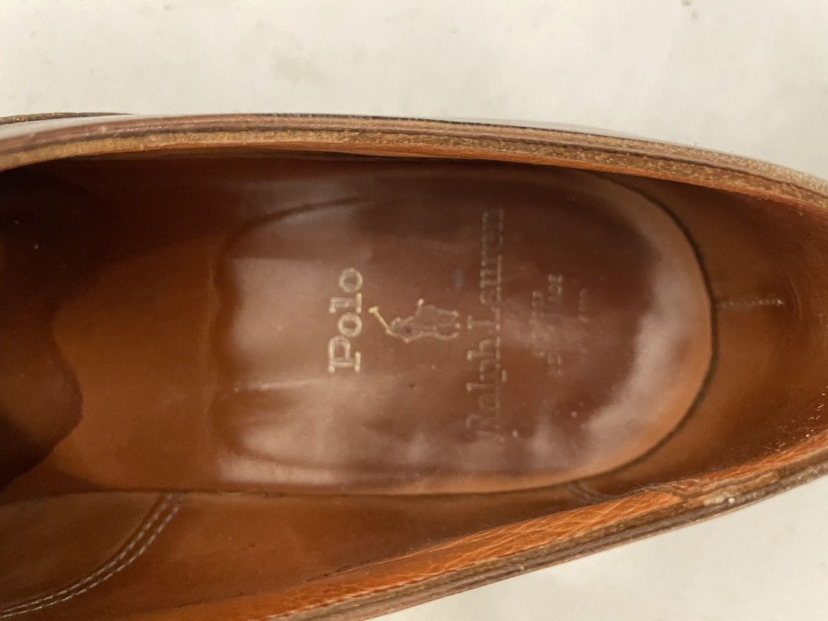 Crockett & Jones × Polo Ralph Lauren × Vintage Bench Made by Crockett & Jones Cap Toe Oxfords Size US 9 / EU 42 - 6 Thumbnail