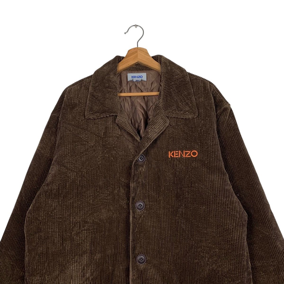 Kenzo Vintage Kenzo Corduroy Jacket Size US M / EU 48-50 / 2 - 2 Thumbnail