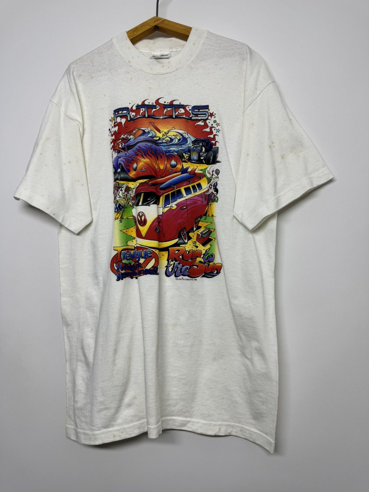 Vintage Vintage Y2k Volkswagen T-Shirt 90’s Size US L / EU 52-54 / 3 - 7 Thumbnail