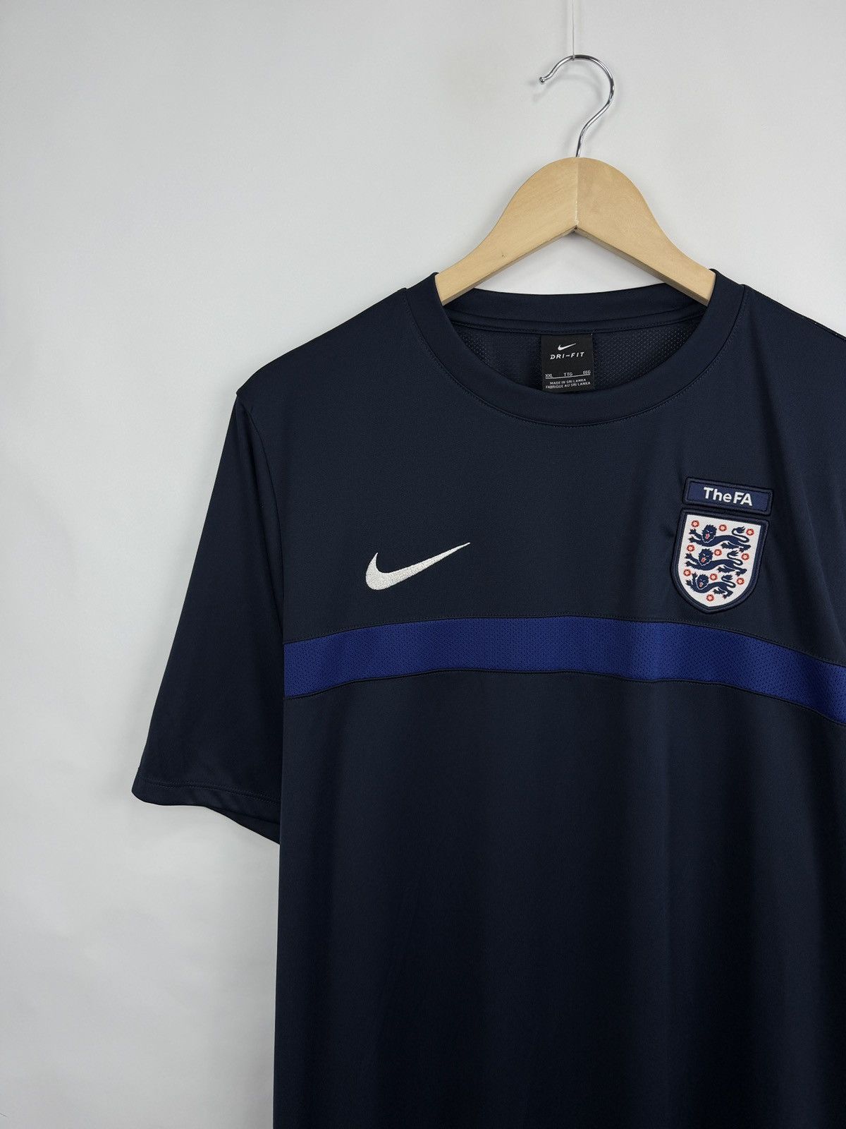 Nike 🏴󠁧󠁢󠁥󠁮󠁧󠁿 2016 Nike England The FA Soccer Training Jersey T-Shirt Size US XXL / EU 58 / 5 - 3 Thumbnail