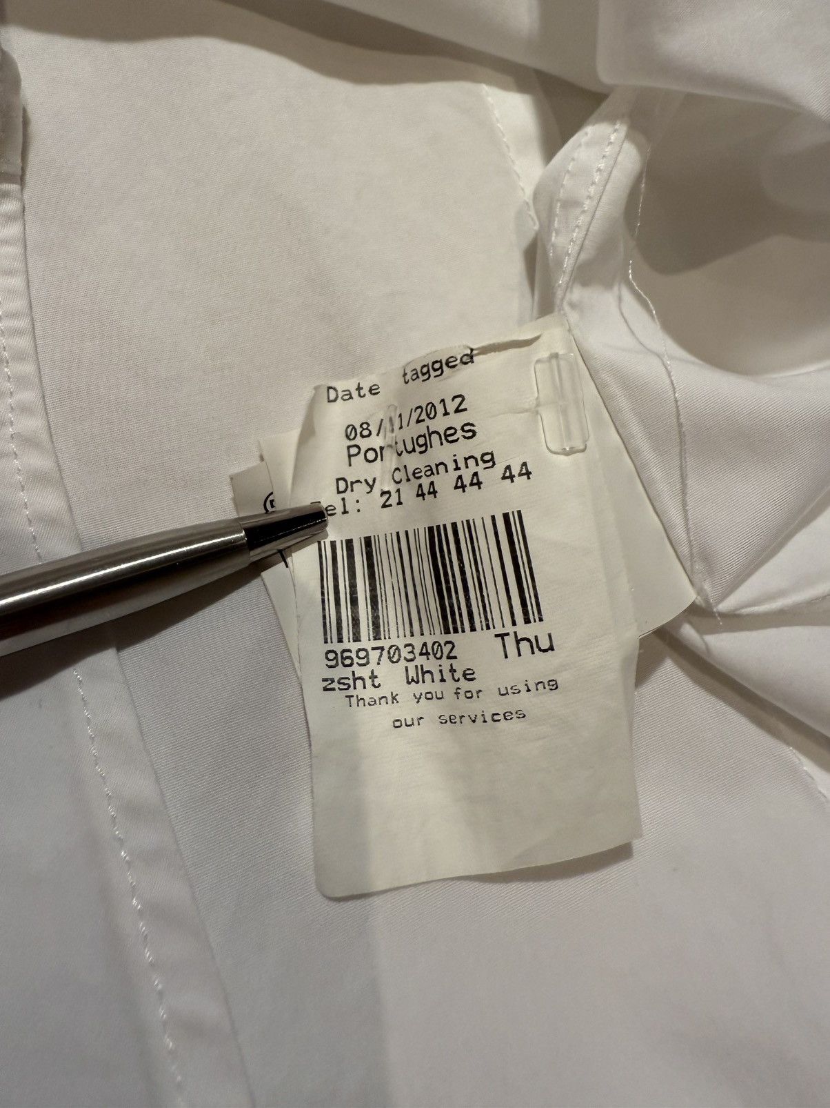 Dsquared2 SS12 Dsquared white dress tuxedo black button shirt dinner Size US M / EU 48-50 / 2 - 20 Thumbnail