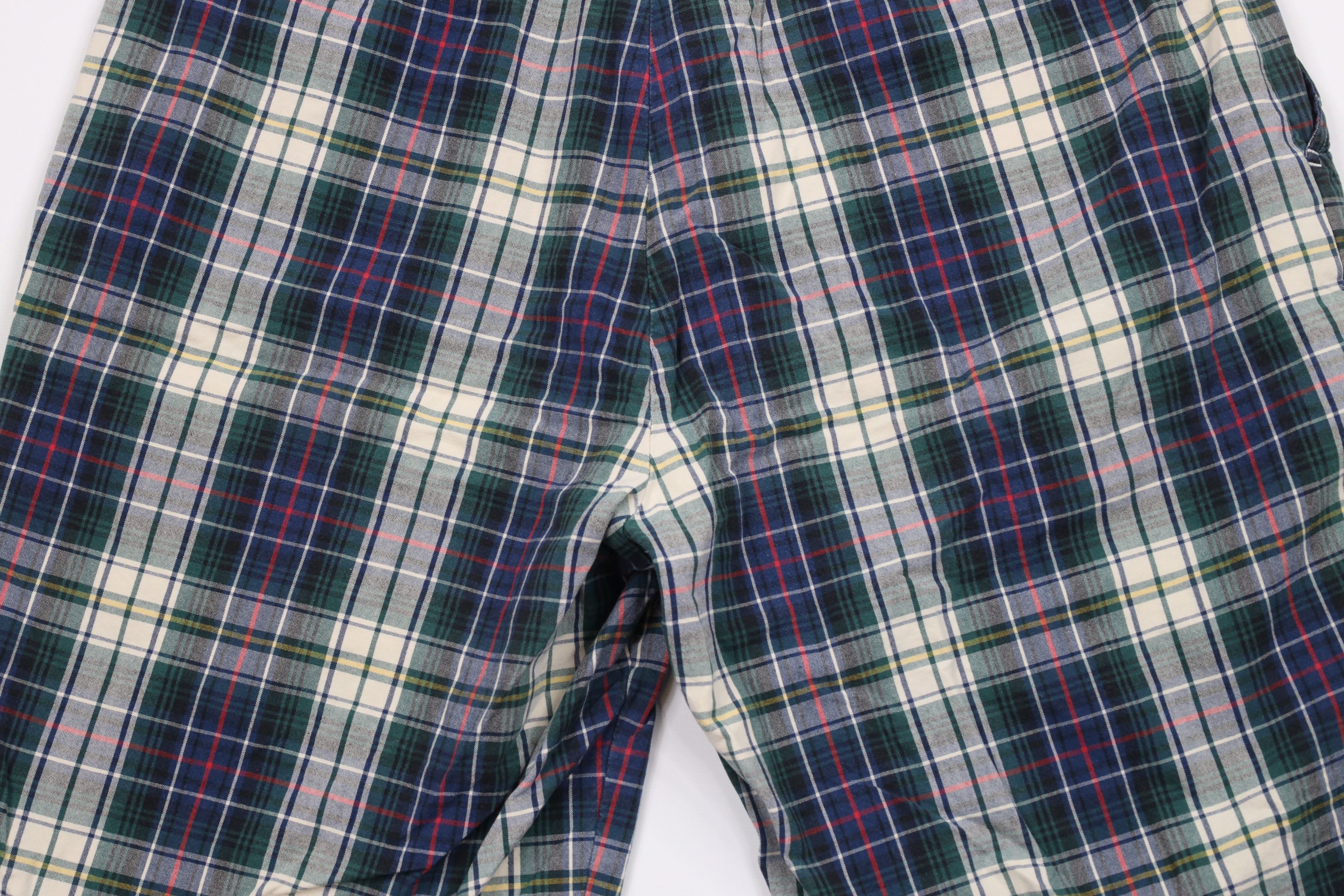 Ralph Lauren × Vintage Vintage 90s Ralph Lauren Front Golfing Chino Shorts Plaid Size US 36 / EU 52 - 11 Thumbnail