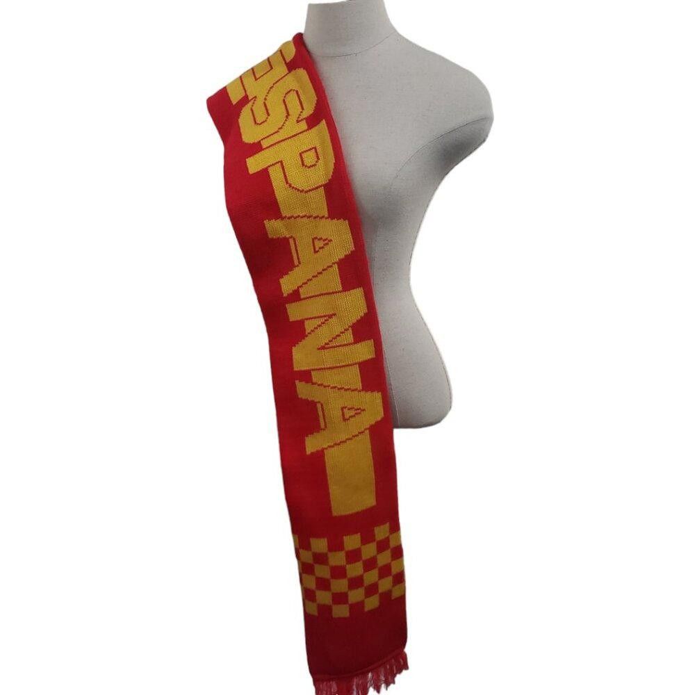 Designer CT1767 Espana Winter Scarf Red and Yellow Size ONE SIZE - 1 Thumbnail