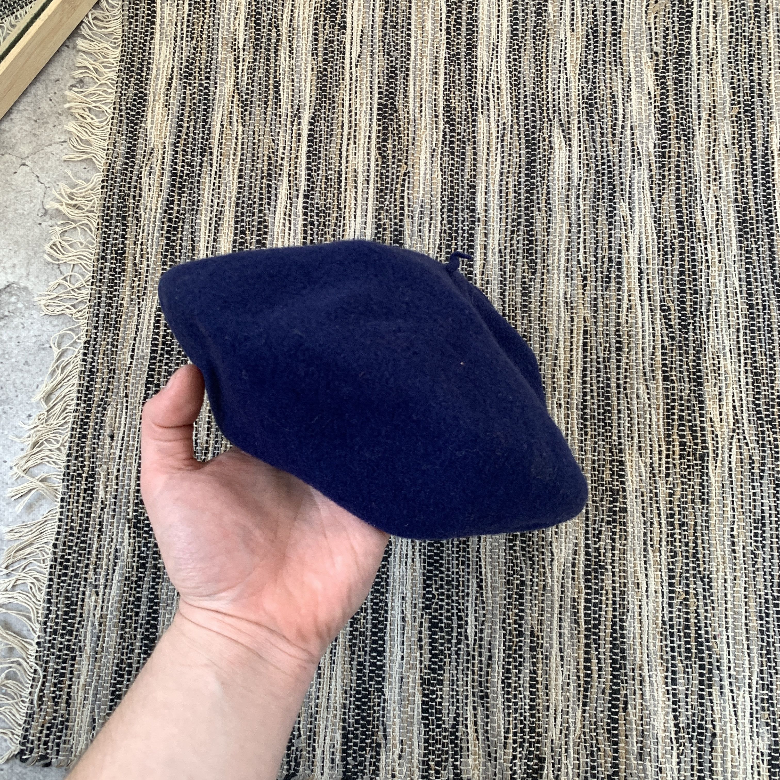 Kangol Vintage Kangol Beret Wool Blue Made in UK Barret Hat Cap Size ONE SIZE - 3 Thumbnail