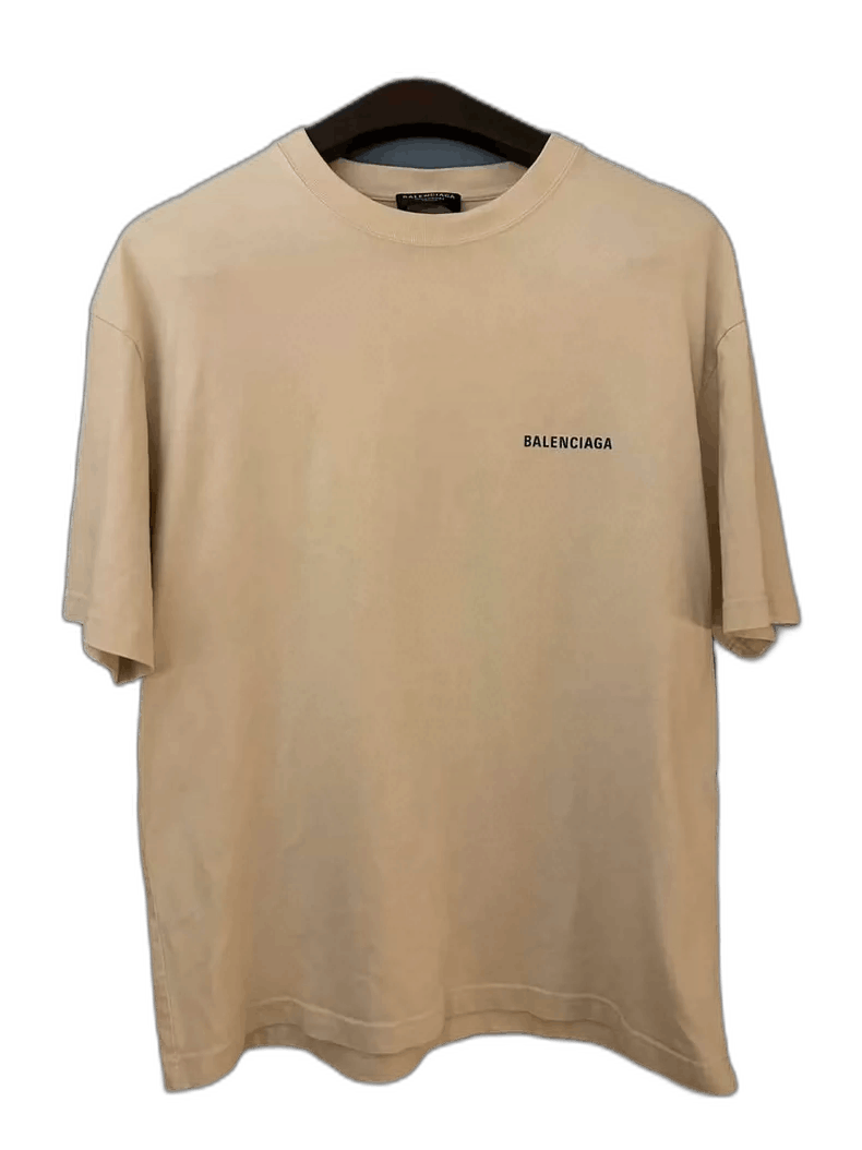 Balenciaga Balenciaga Short Sleeve Logo T-Shirt Size US S / EU 44-46 / 1 - 1 Thumbnail