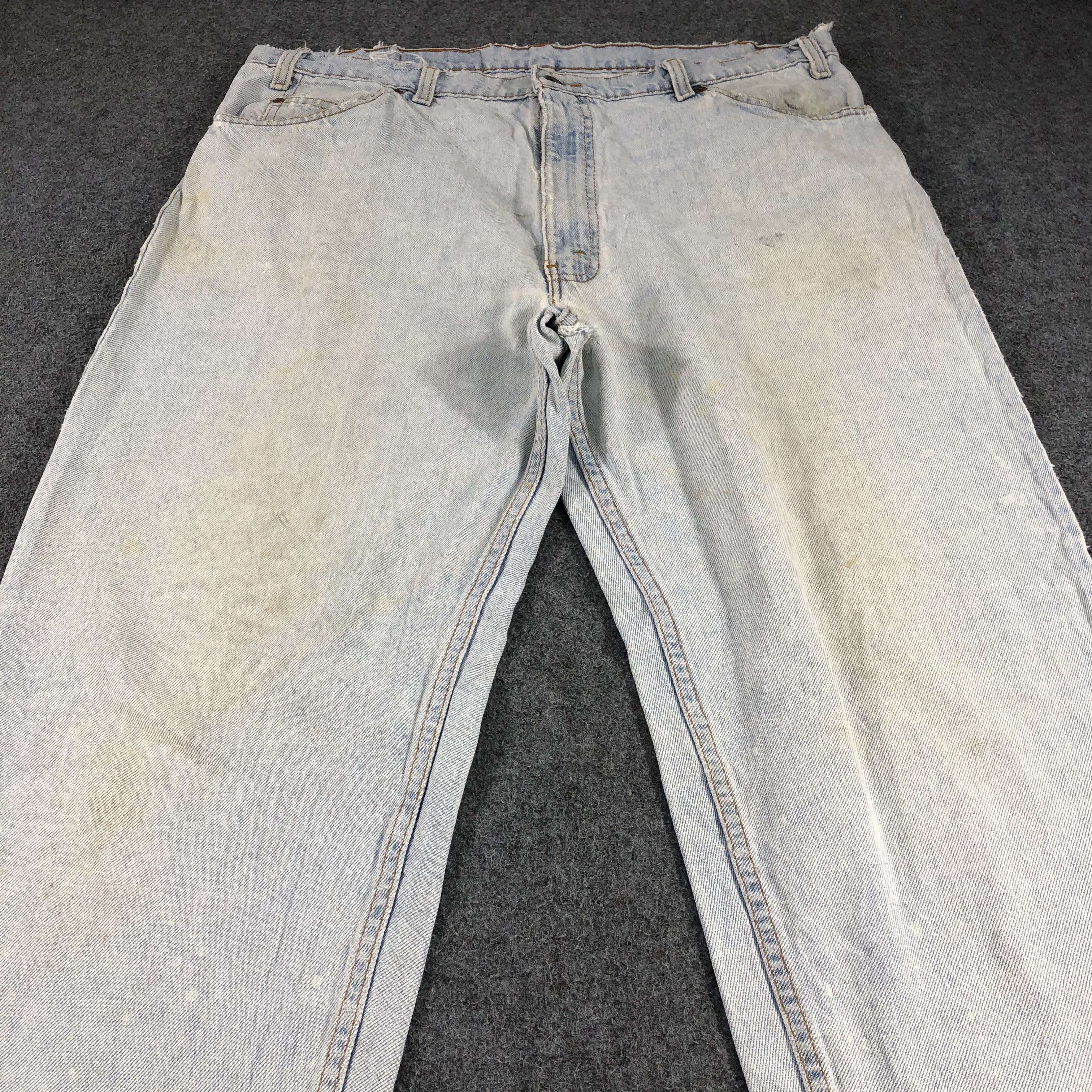 Levi's × Vintage Vintage Distress Levis Jeans Lot 550-JM807 Size US 38 / EU 54 - 3 Thumbnail