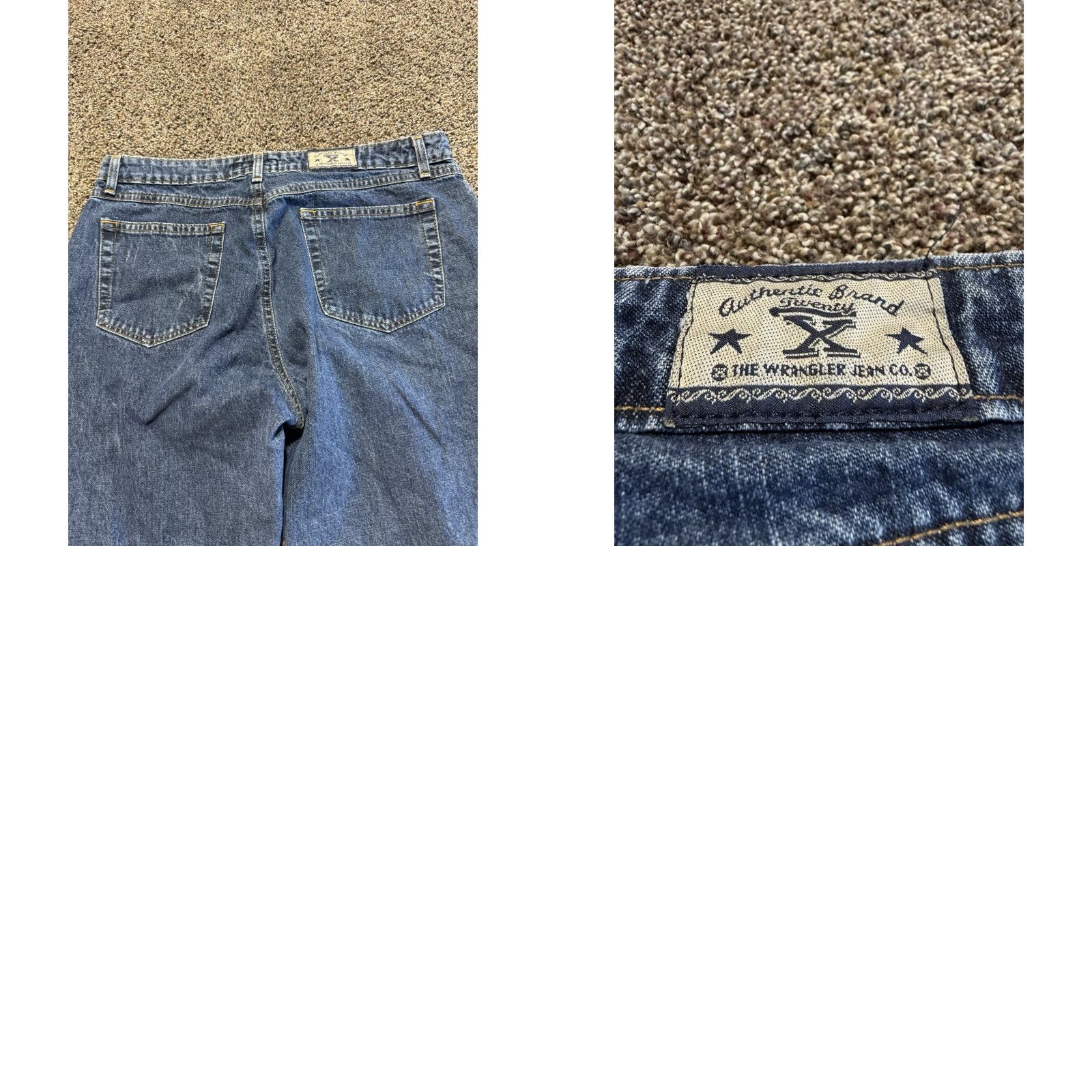 Wrangler VINTAGE Wrangler 20X Women's Jeans Size 14 Blue Denim 13/14X32 Straight Bootcut Size 36" / US 14 / IT 50 - 9 Thumbnail