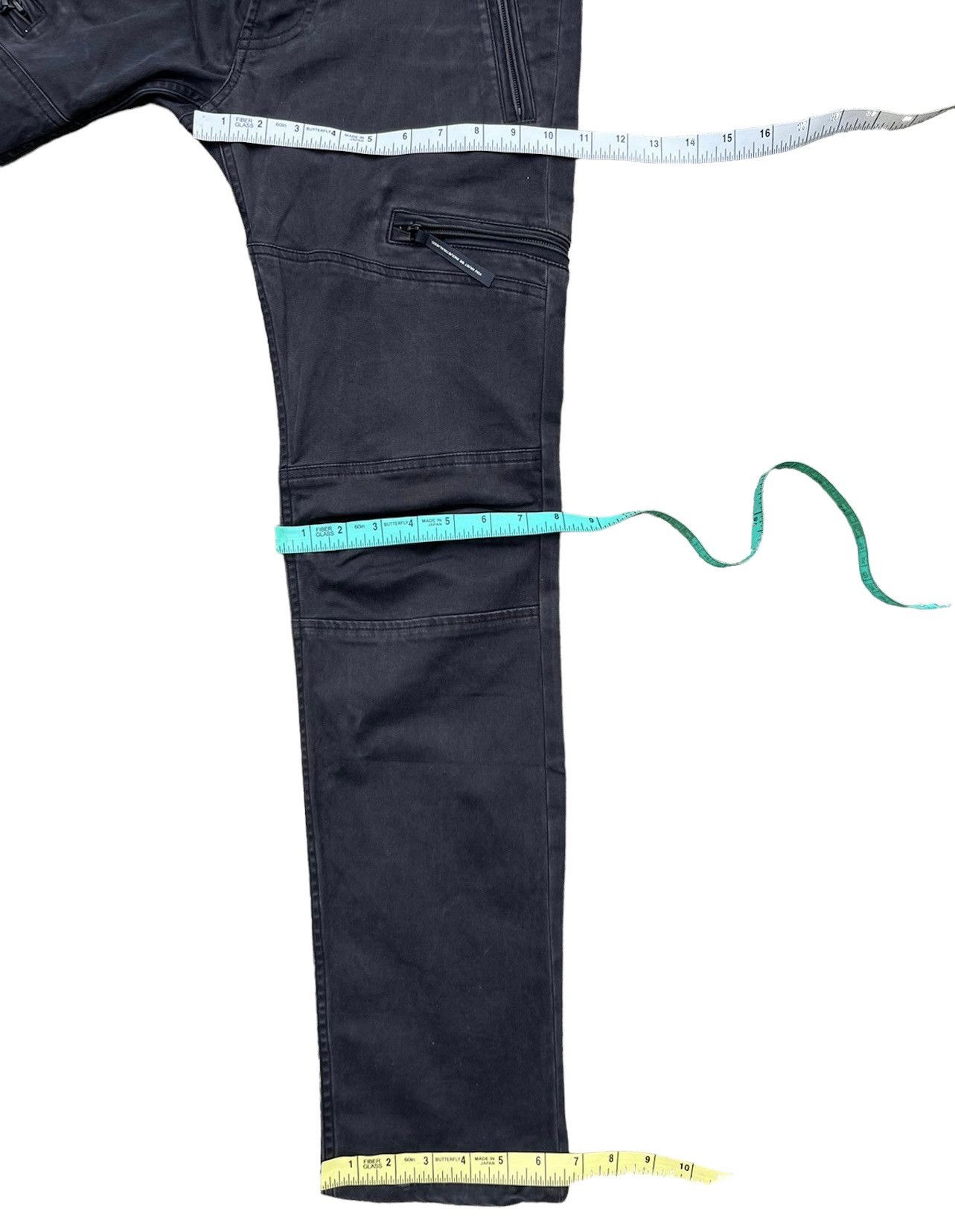 Japanese Brand VTG 2000s NUKE Pre Julius 7 Sun Fade Cargo Stretch Trouser Size US 30 / EU 46 - 4 Thumbnail