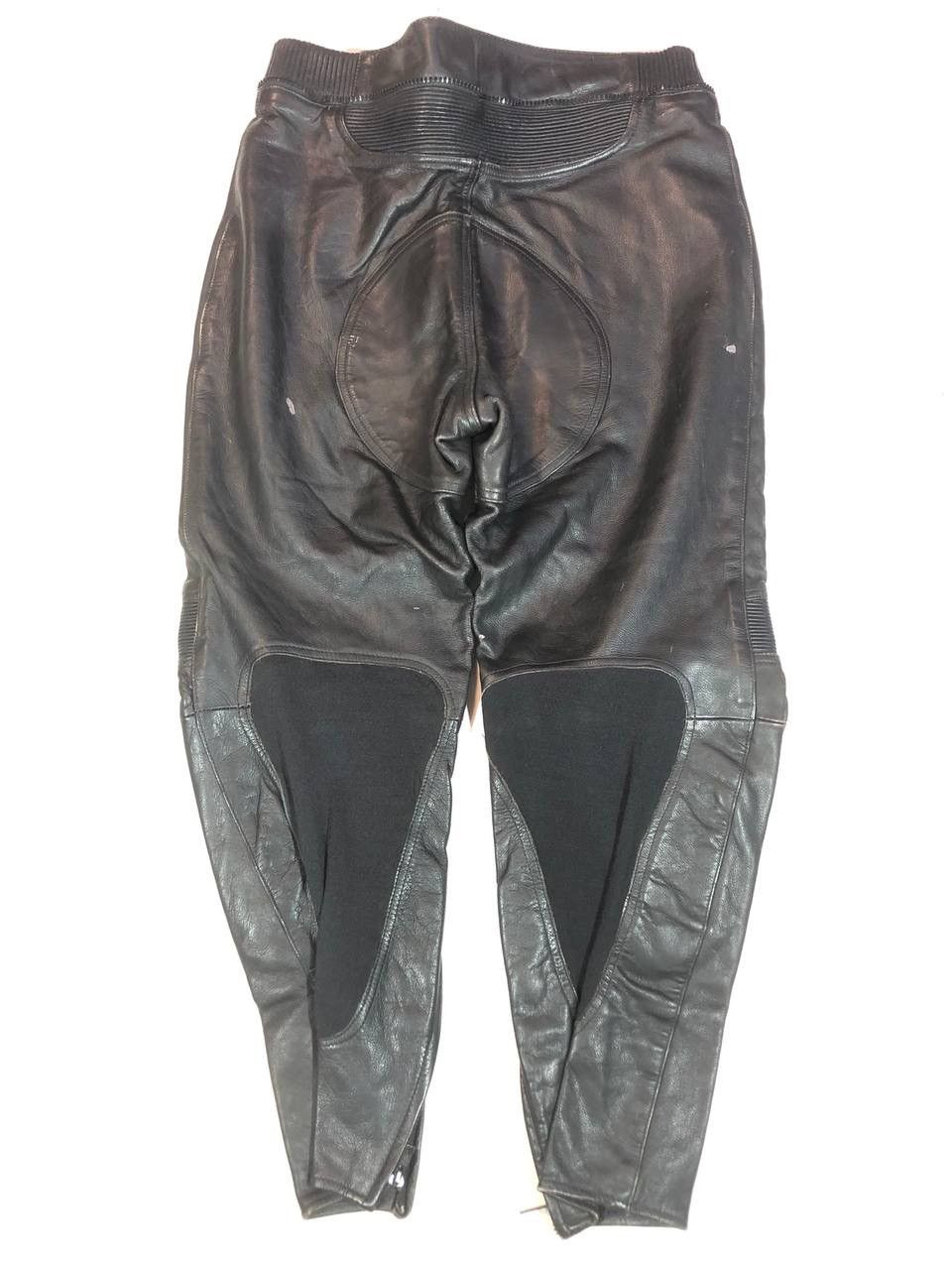 Vintage Vintage Japanese Style Leather Biker Moto Pants Size US 35 - 6 Thumbnail