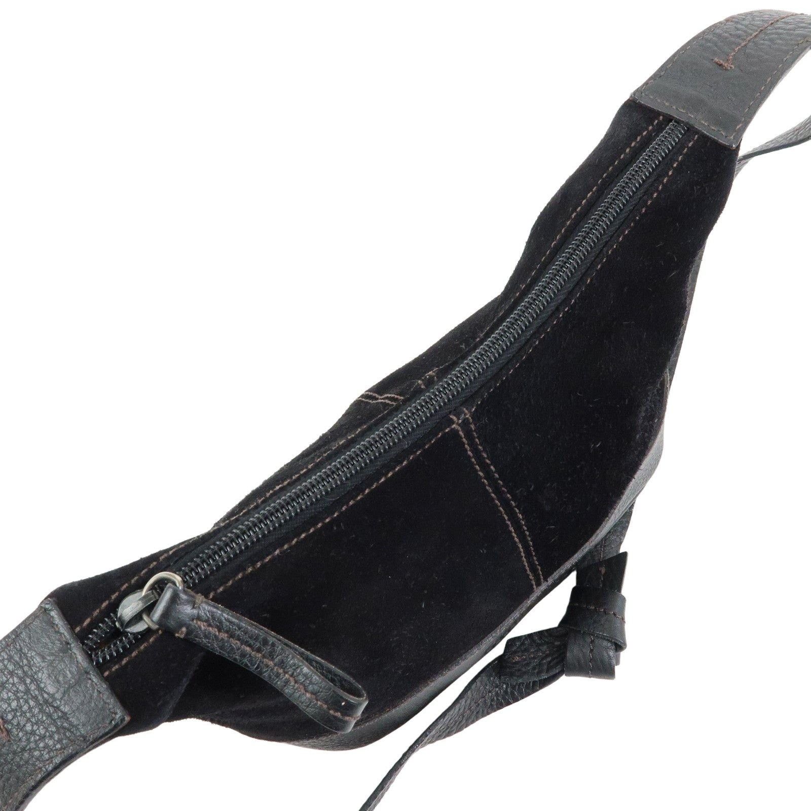 Miu Miu Miu Miu Suede Shoulder Bag Black Size ONE SIZE - 5 Thumbnail