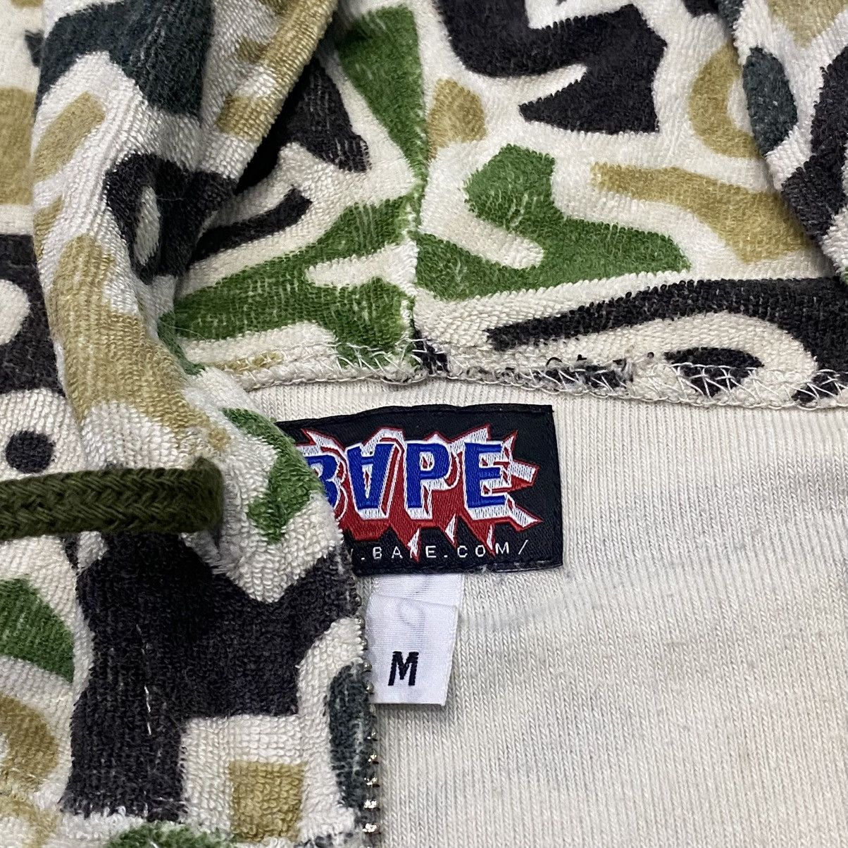 Bape Bape Hieroglyph Full Zip Hoodie Green Size US M / EU 48-50 / 2 - 4 Thumbnail