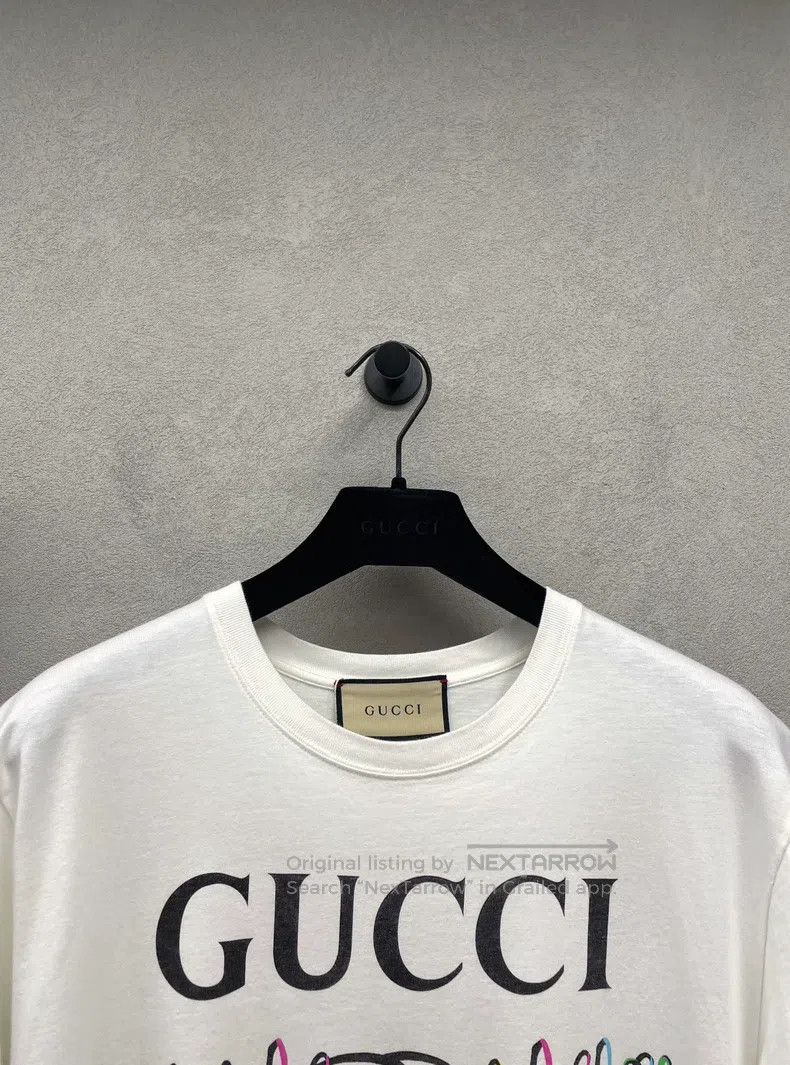 Gucci Gucci White short-sleeved T-shirt Size XS / US 0-2 / IT 36-38 - 5 Thumbnail