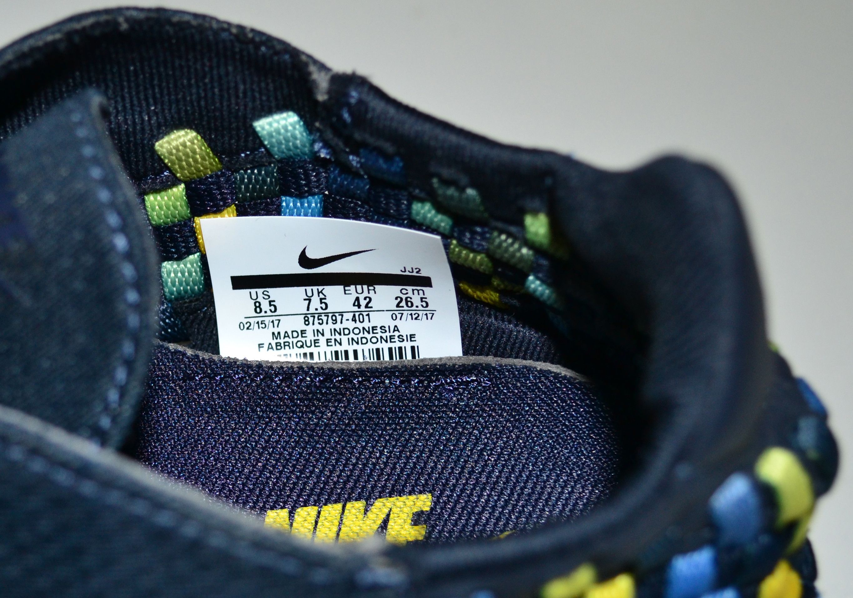 Nike Nike Air Footscape Woven NM Trainers "Obsidian Tour Yellow" Size US 8.5 / EU 41-42 - 6 Thumbnail