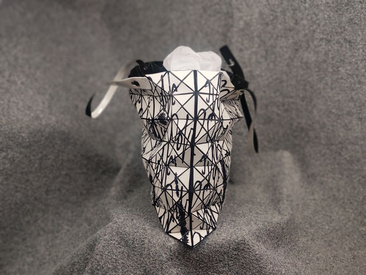Issey Miyake Issey Miyake Bao Bao Japan Curtis Krig Tote Bag Black Art Size ONE SIZE - 5 Thumbnail
