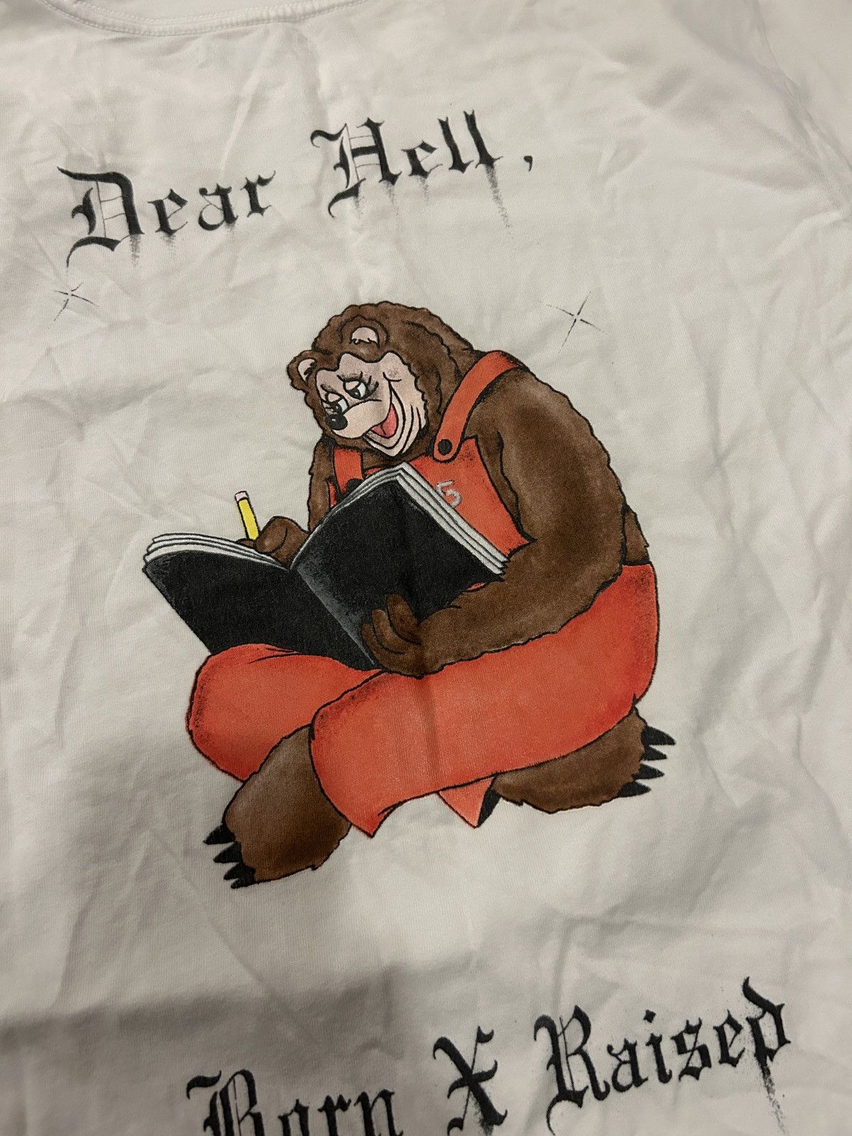 Born X Raised Dear Hell t shirt Size US L / EU 52-54 / 3 - 6 Thumbnail