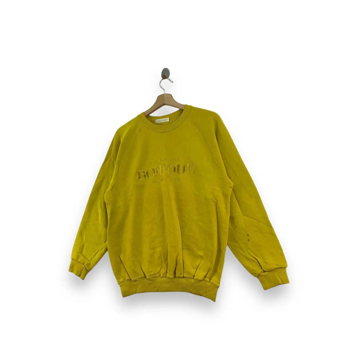 Vintage Vintage LA MIENNE BONJOUR Aoyama Tokyo Embroidered Size L / US 10 / IT 46 - 5 Thumbnail