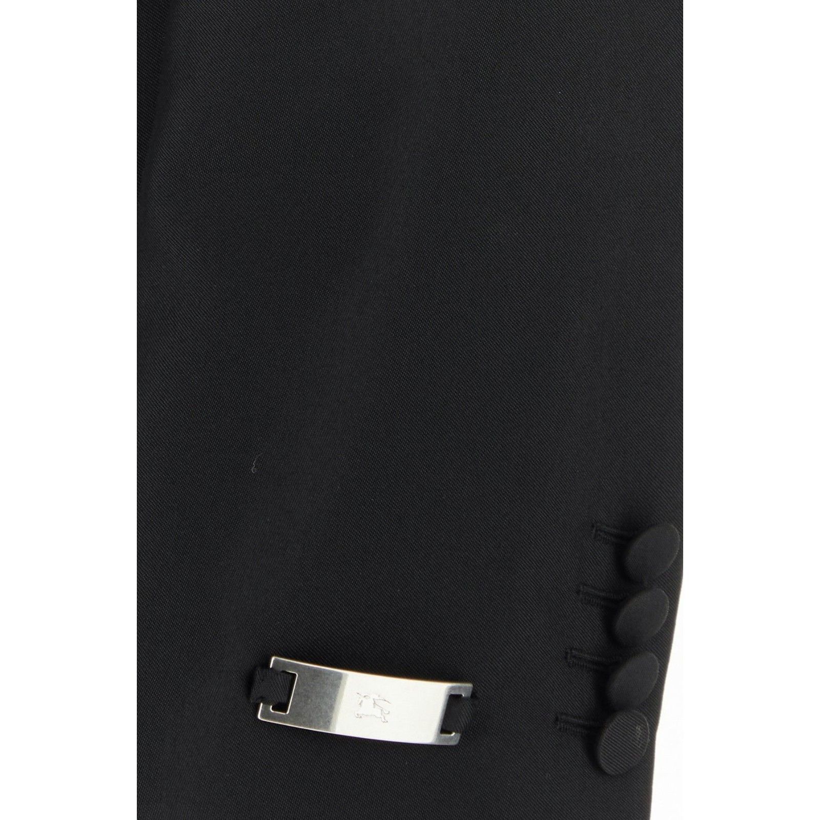Burberry BURBERRY Black Wool Blend Blazer New & Authentic (Men's size Size US L / EU 52-54 / 3 - 5 Thumbnail