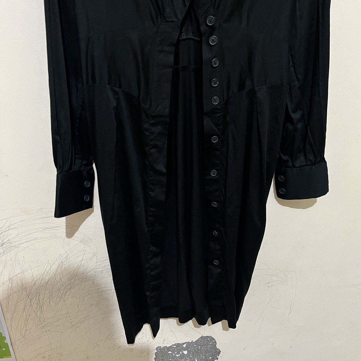 Vivienne Westwood Vivienne Westwood Anglomania black button midi Dress Size M / US 6-8 / IT 42-44 - 3 Thumbnail
