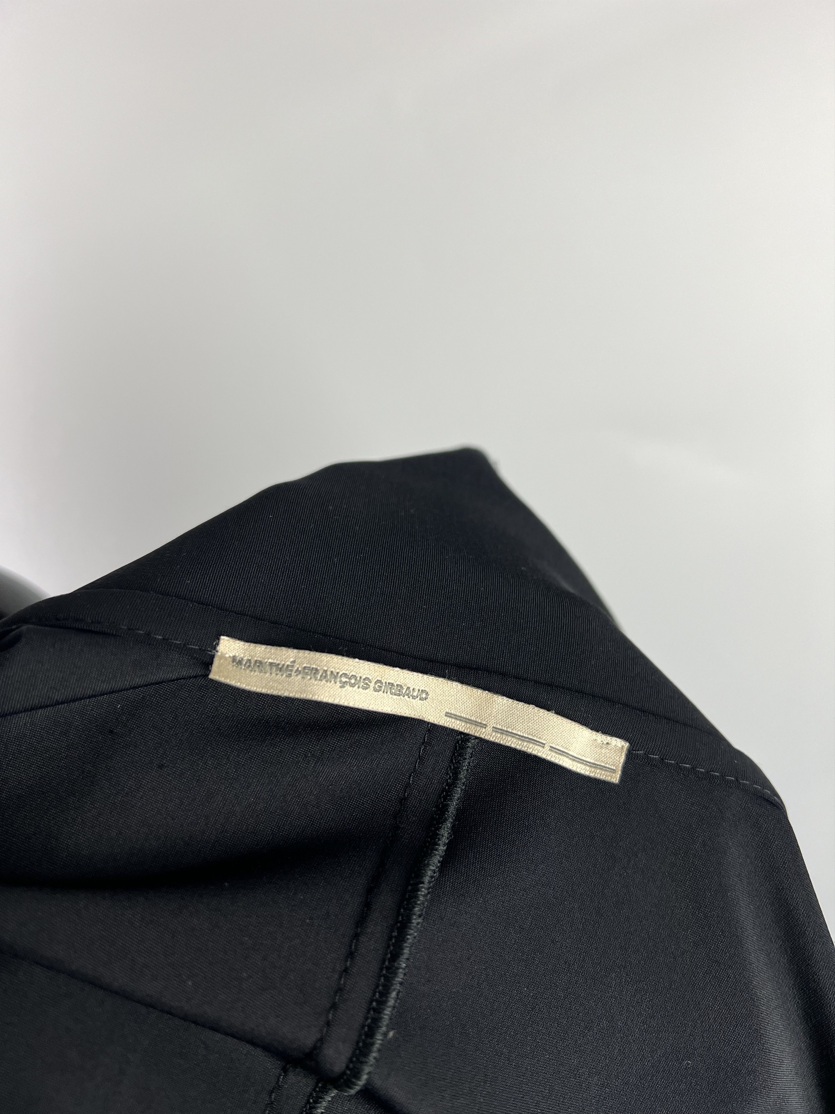Marithe + Francois Girbaud Marithe Francois Girbaud Black Blazer Jacket Size IT44 US6 Size M / US 6-8 / IT 42-44 - 11 Thumbnail