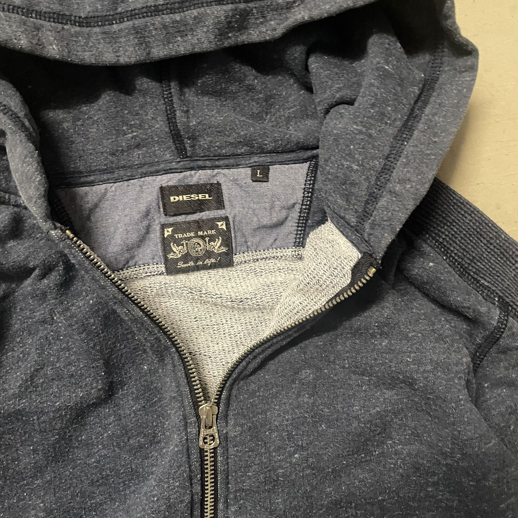Diesel Vintage Diesel Zipper Size US M / EU 48-50 / 2 - 2 Thumbnail