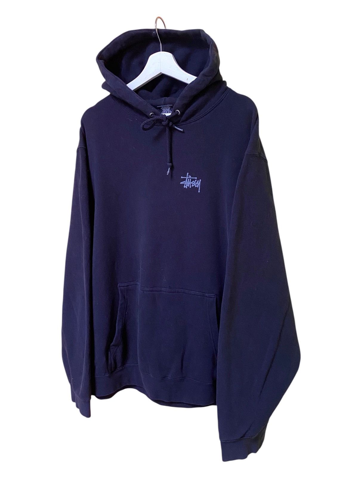 Stussy × Vintage 💥STUSSY BIG LOGO HOODIE SWEATER Size US XXL / EU 58 / 5 - 5 Thumbnail