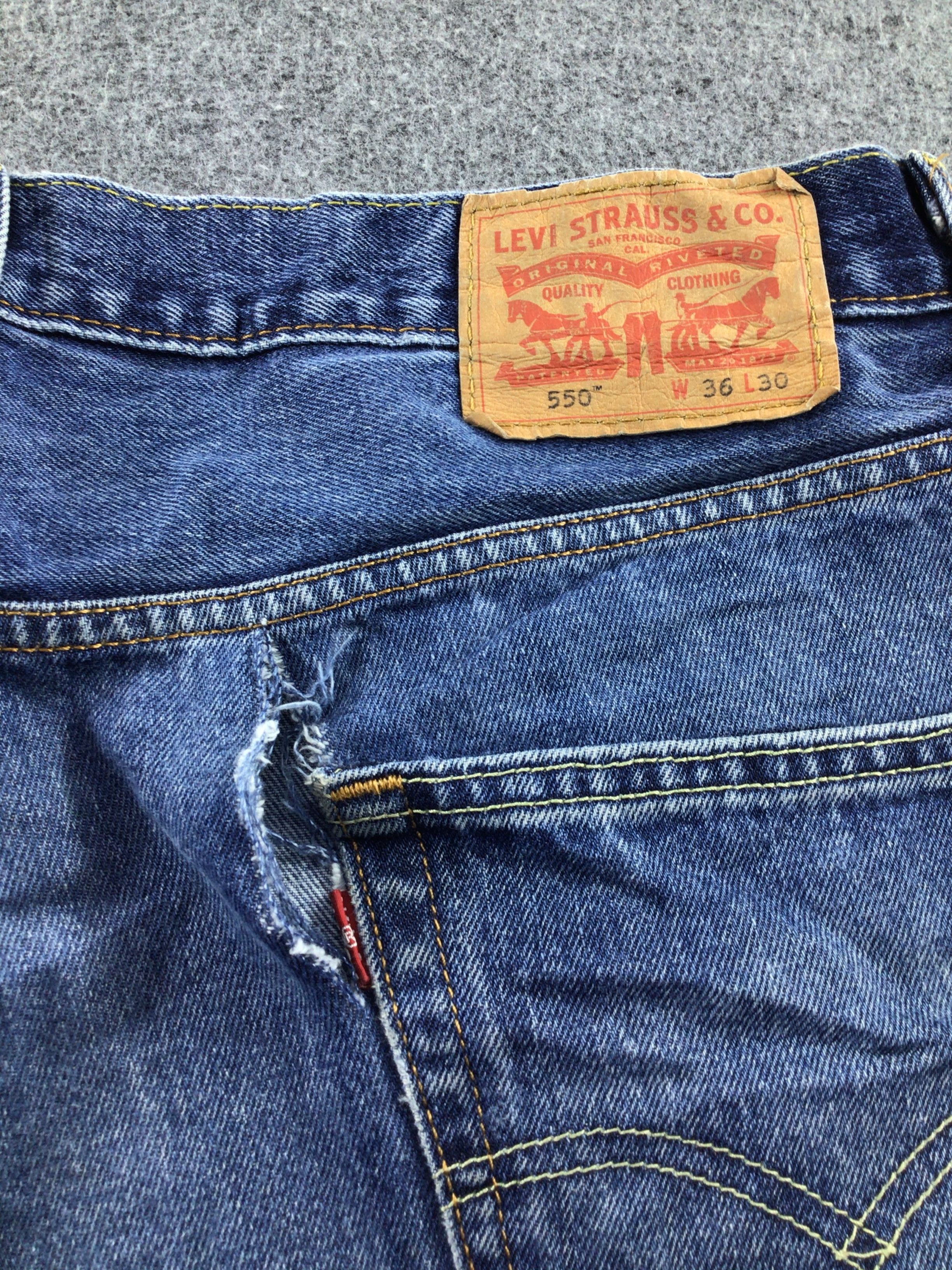 Levi's Vintage Levis 550 Jeans-J737 Size US 35 - 5 Thumbnail