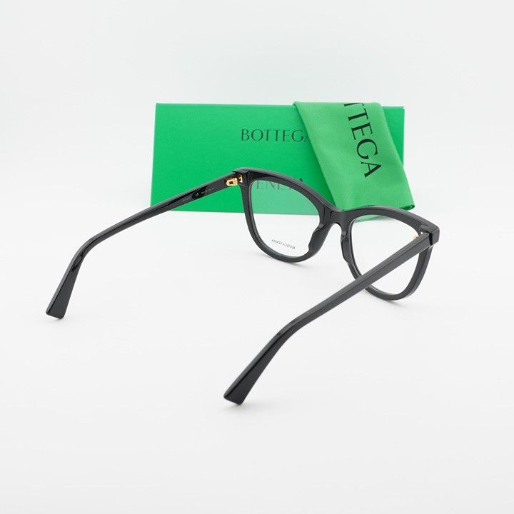 Bottega Veneta Bottega Veneta BV1226O 006 Eyeglasses Black 54mm Cat Eye Size ONE SIZE - 10 Thumbnail