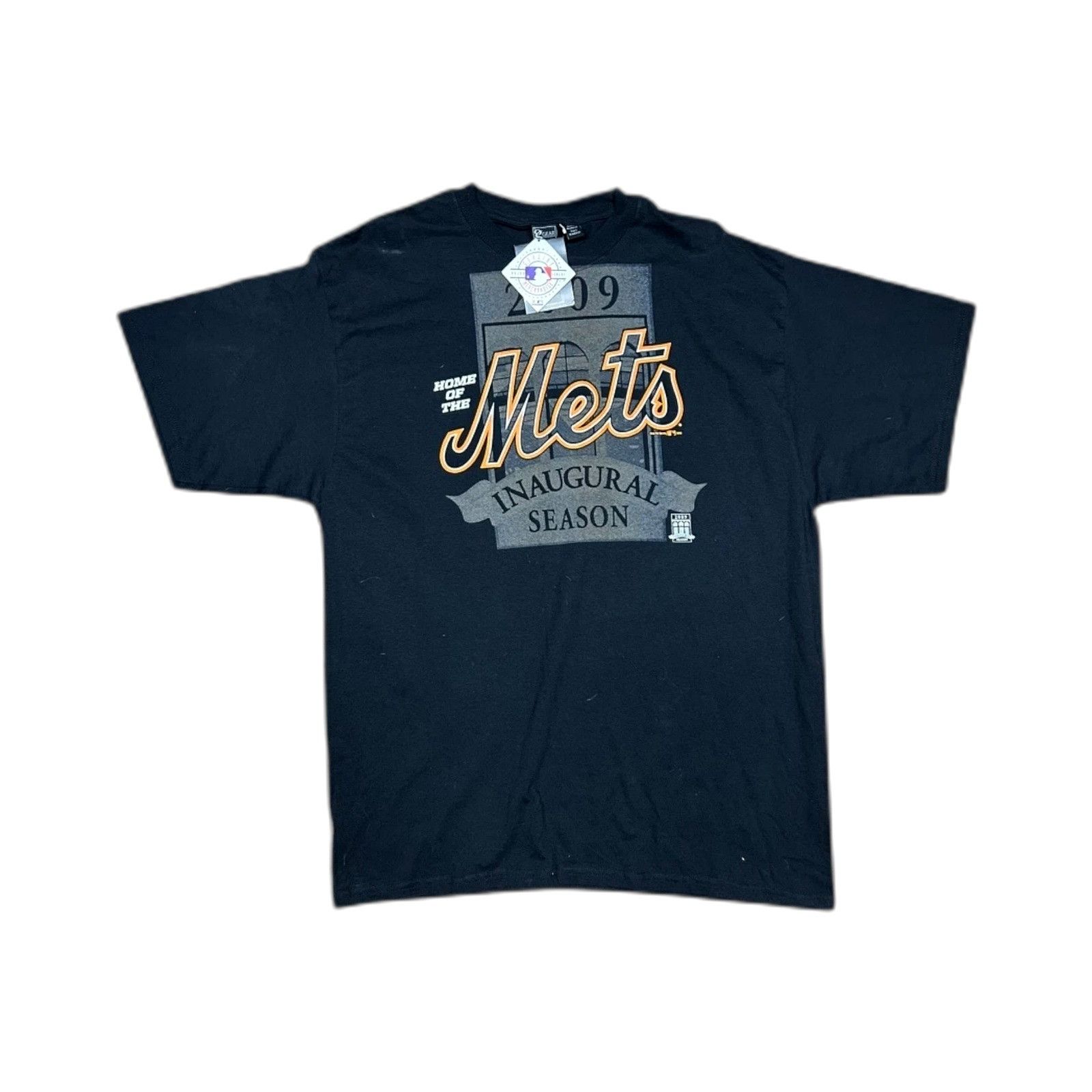 Majestic NWT New York Mets 2009 Inaugural Season Gear Sports T-shirt Size US XL / EU 56 / 4 - 2 Thumbnail