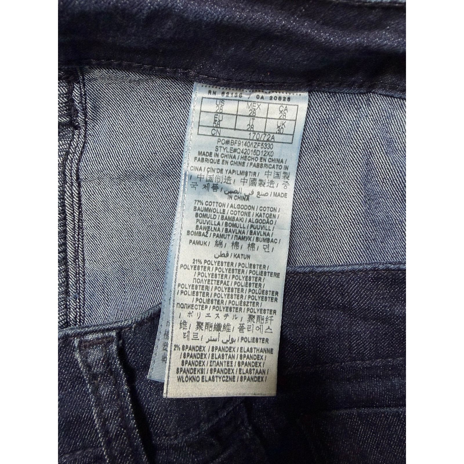 Guess Guess Adrianna Fit Low Rise Skinny Boot Jeans Women’s Dark Size 28" / US 6 / IT 42 - 9 Thumbnail