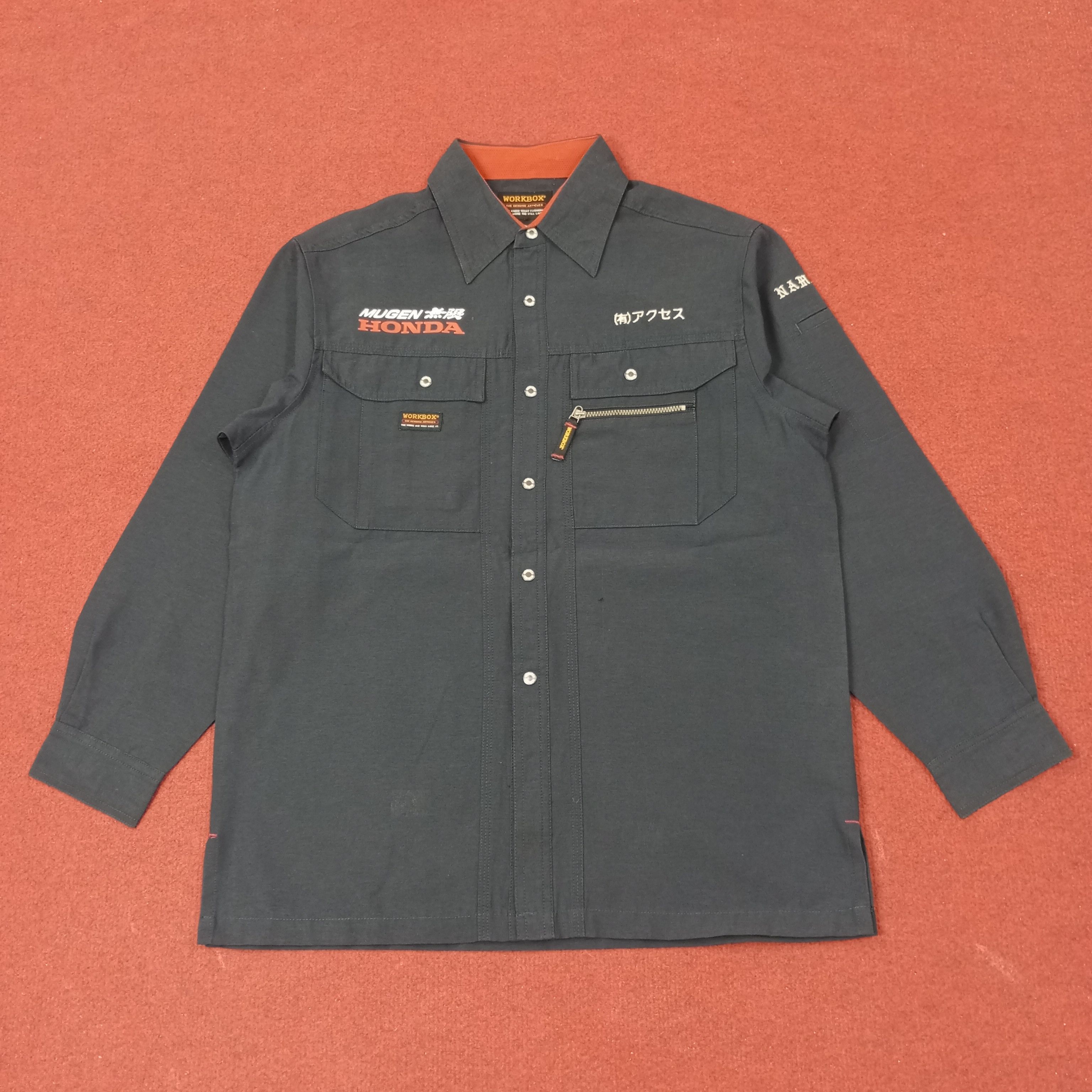 Vintage Mugen Honda Japanese Motorsports Custom Jacket c248n27 Size US M / EU 48-50 / 2 - 3 Thumbnail