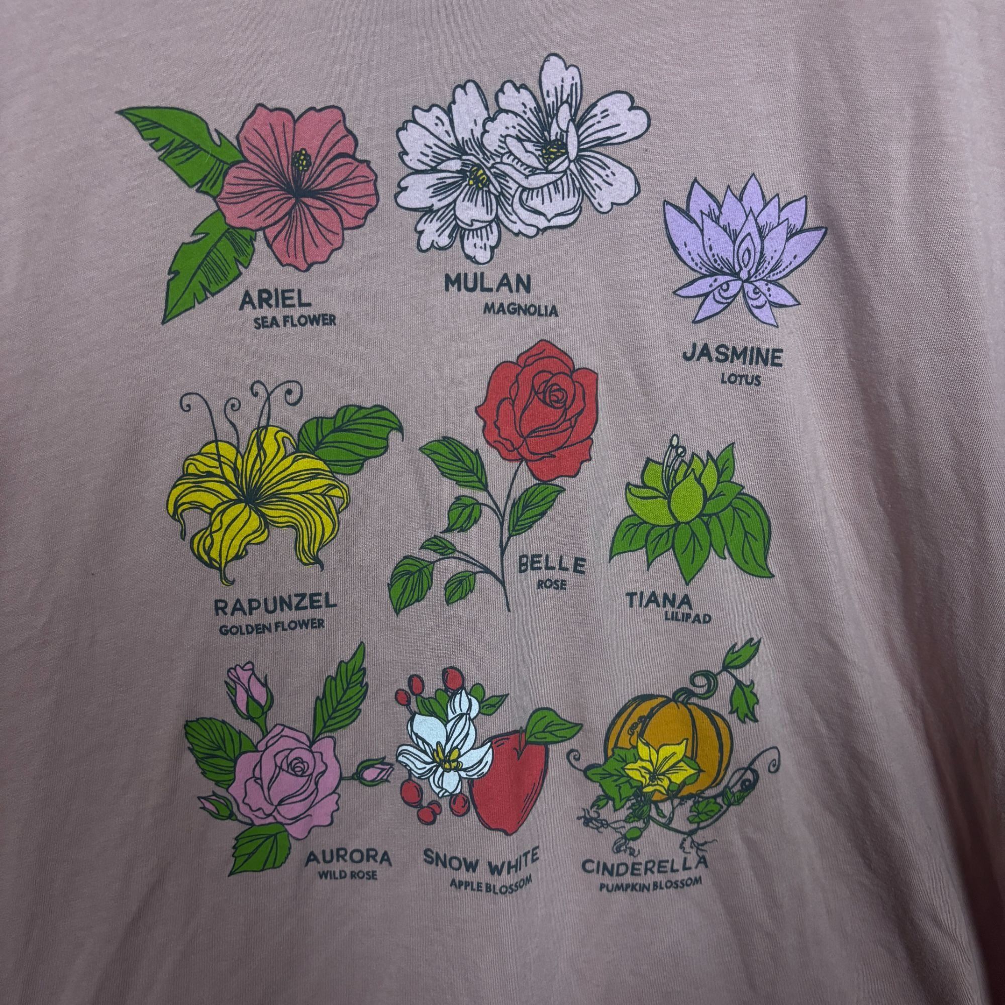 Disney Disney Princess Flower women’s plus size T-shirt 6 Size M / US 6-8 / IT 42-44 - 2 Thumbnail