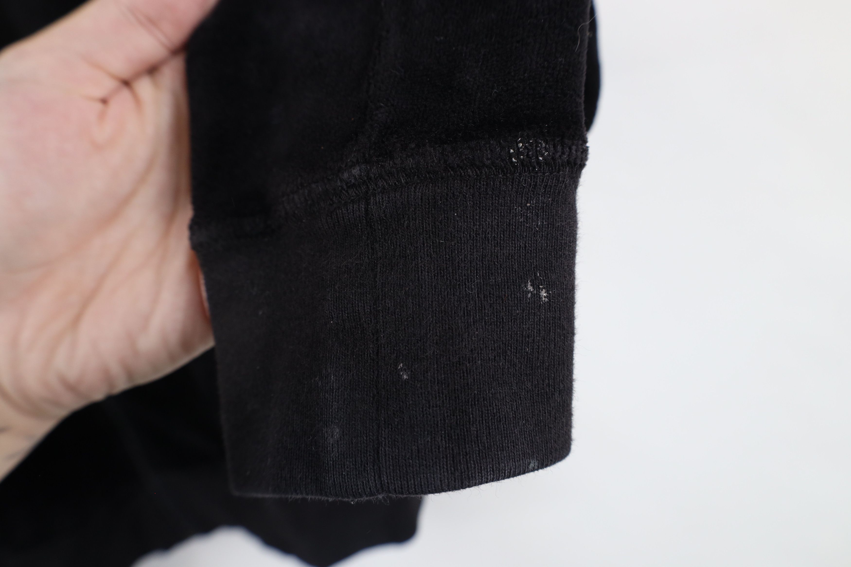 Juicy Couture × Vintage Vintage 90s Y2K Juicy Couture Velvet Velour Jacket Black USA Size L / US 10 / IT 46 - 10 Thumbnail