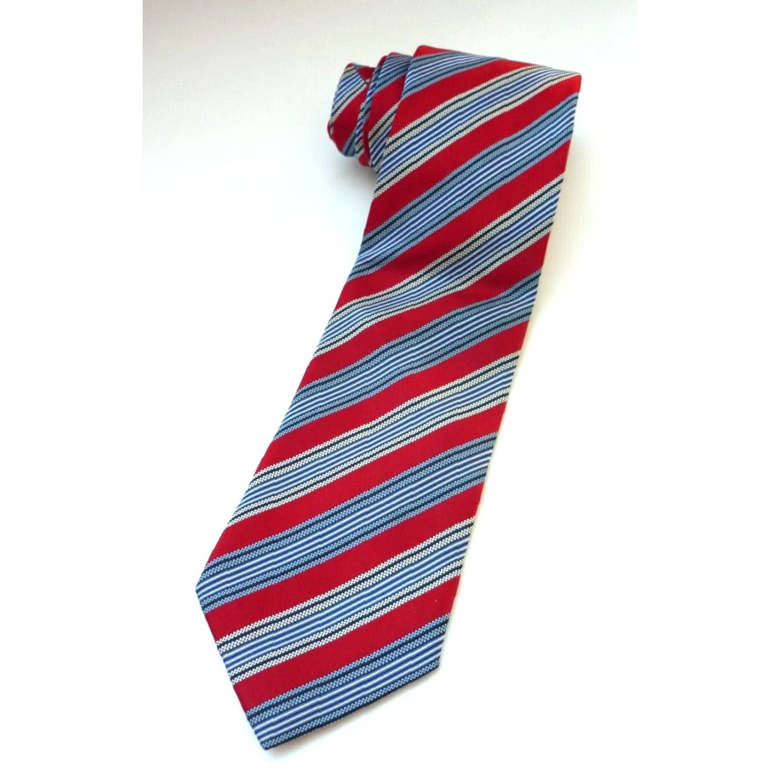 Ermenegildo Zegna VINTAGE Ermenegildo Zegna Silk Tie Stripes Made in Italy Size ONE SIZE - 2 Thumbnail