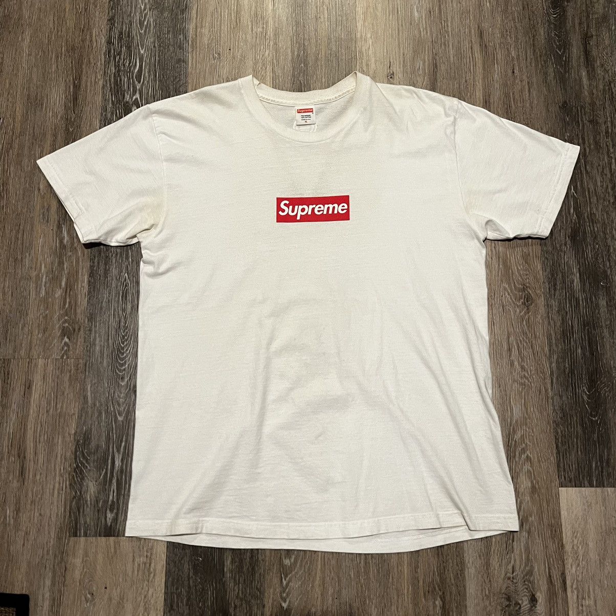 Supreme Supreme 20th anniversary box logo tee shirt | Grailed