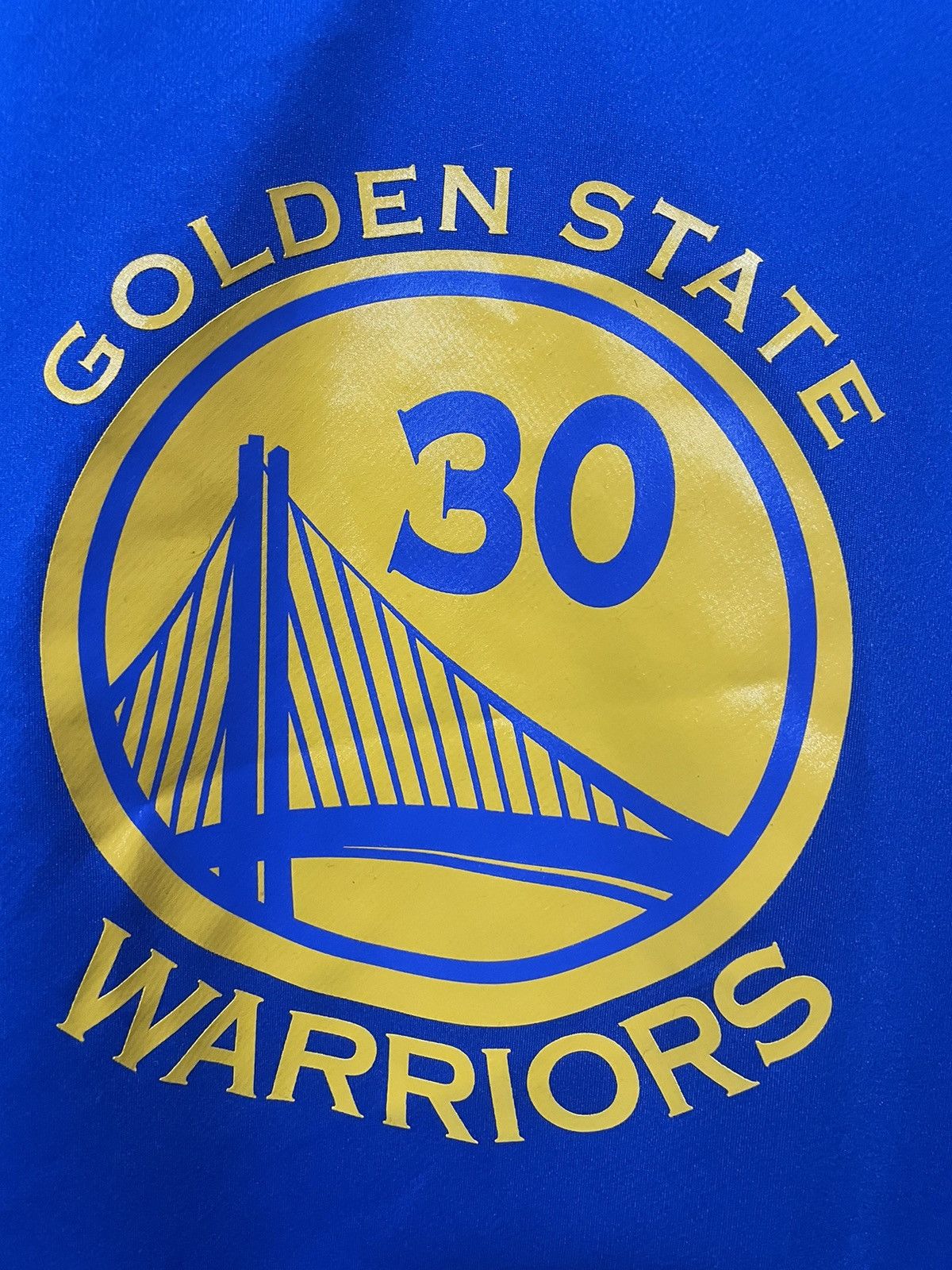 Adidas Vintage Adidas Golden State Warriors Curry #30 Jersey Size US L / EU 52-54 / 3 - 5 Thumbnail